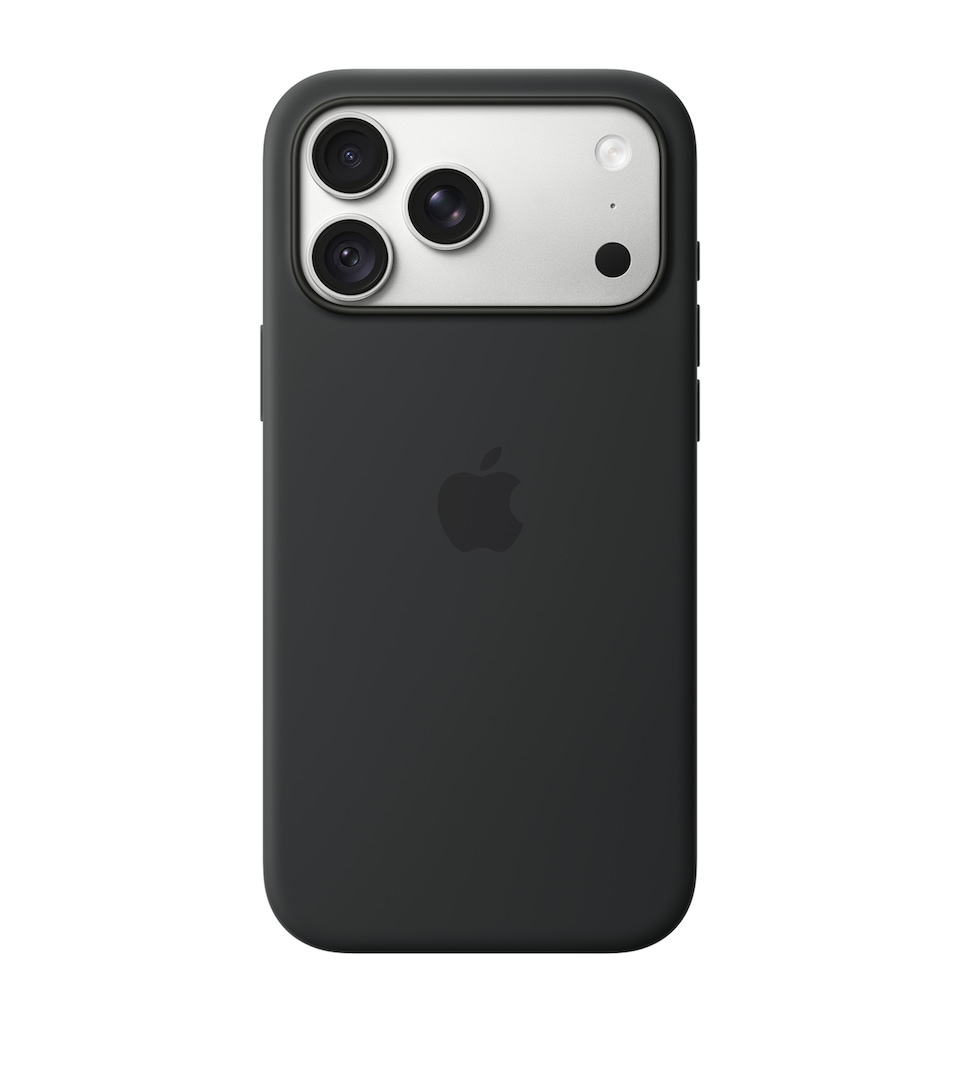 Apple Silicone iPhone 18 Pro Max MagSafe Case Black