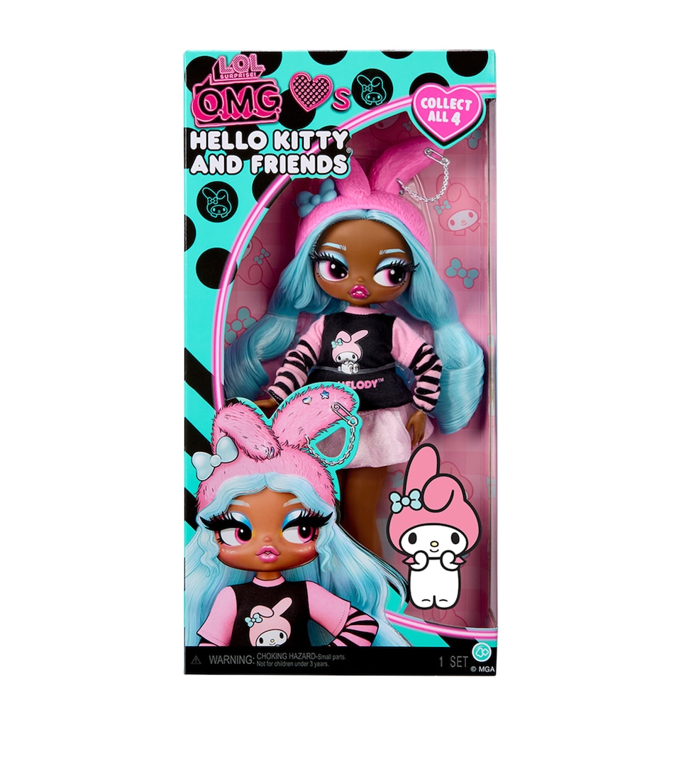 LOL OMG Loves Hello Kitty and Friends My Melody Doll