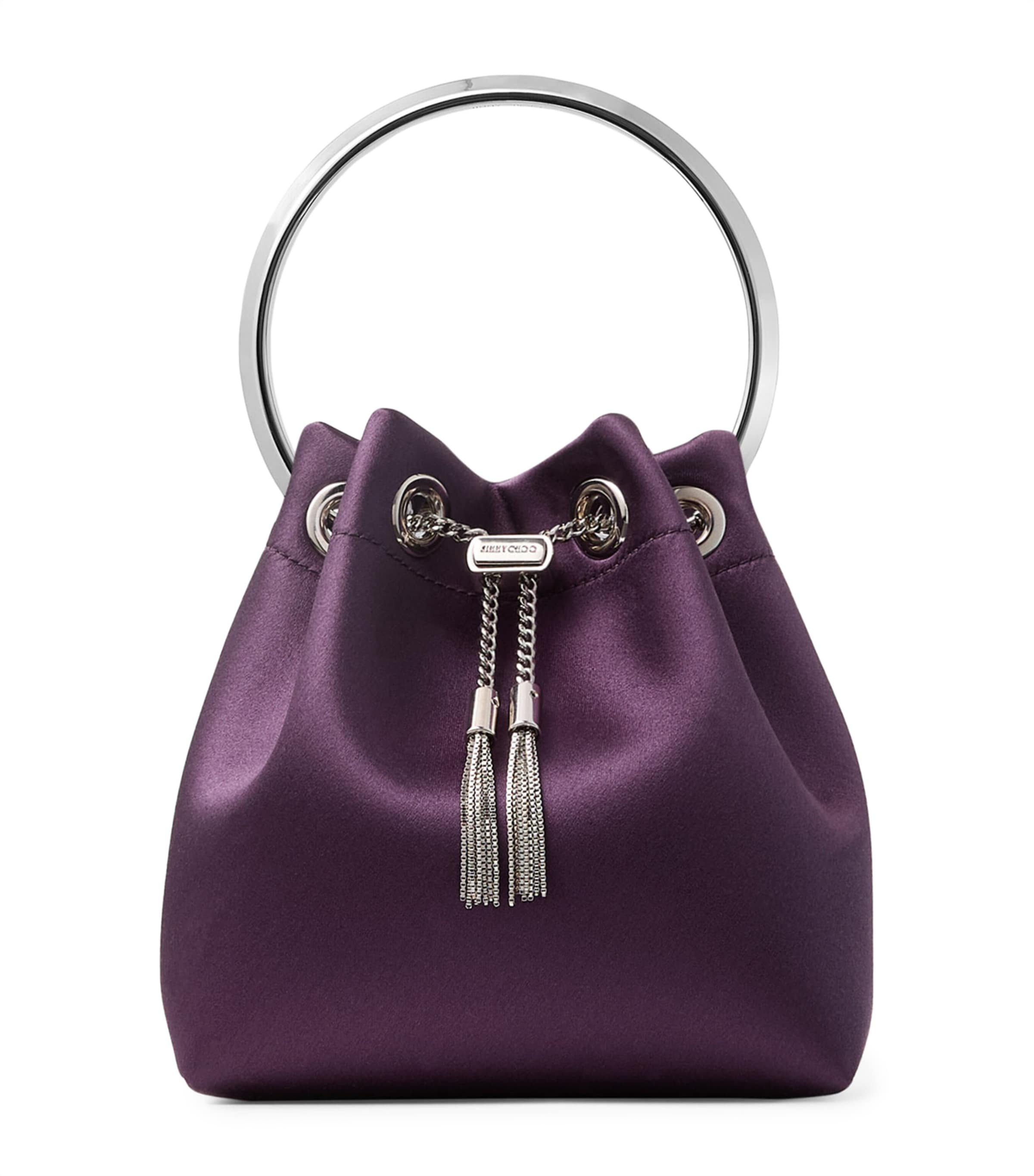 Bon Bon Satin Top-Handle Bag