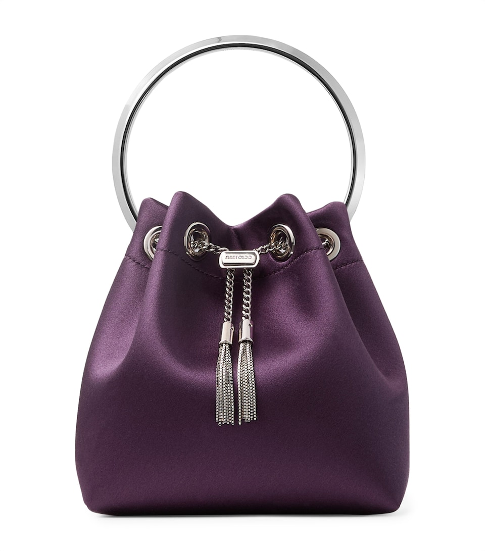 Bon Bon Satin Top-Handle Bag
