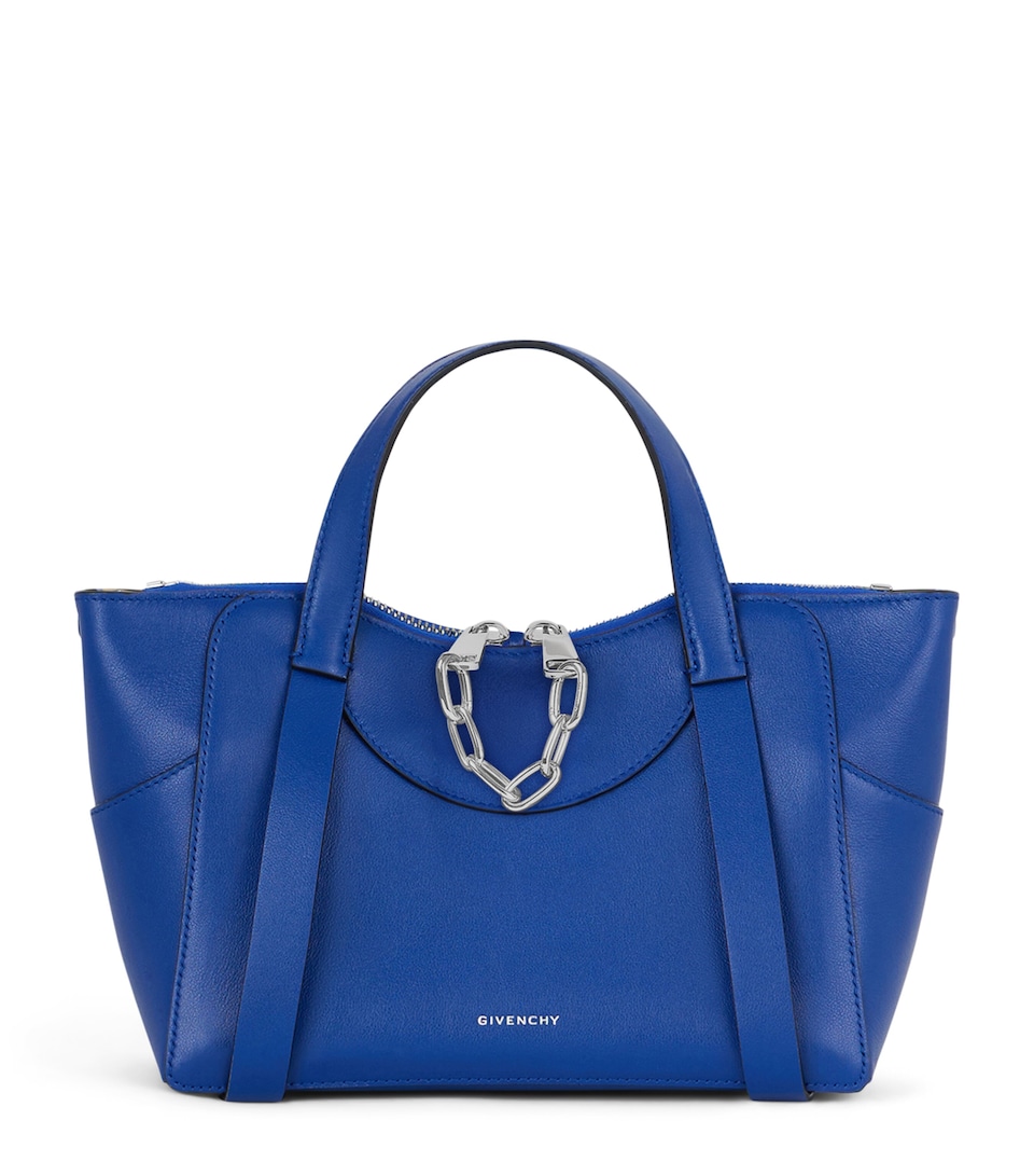 Givenchy Small Leather Snatch Top-Handle Bag