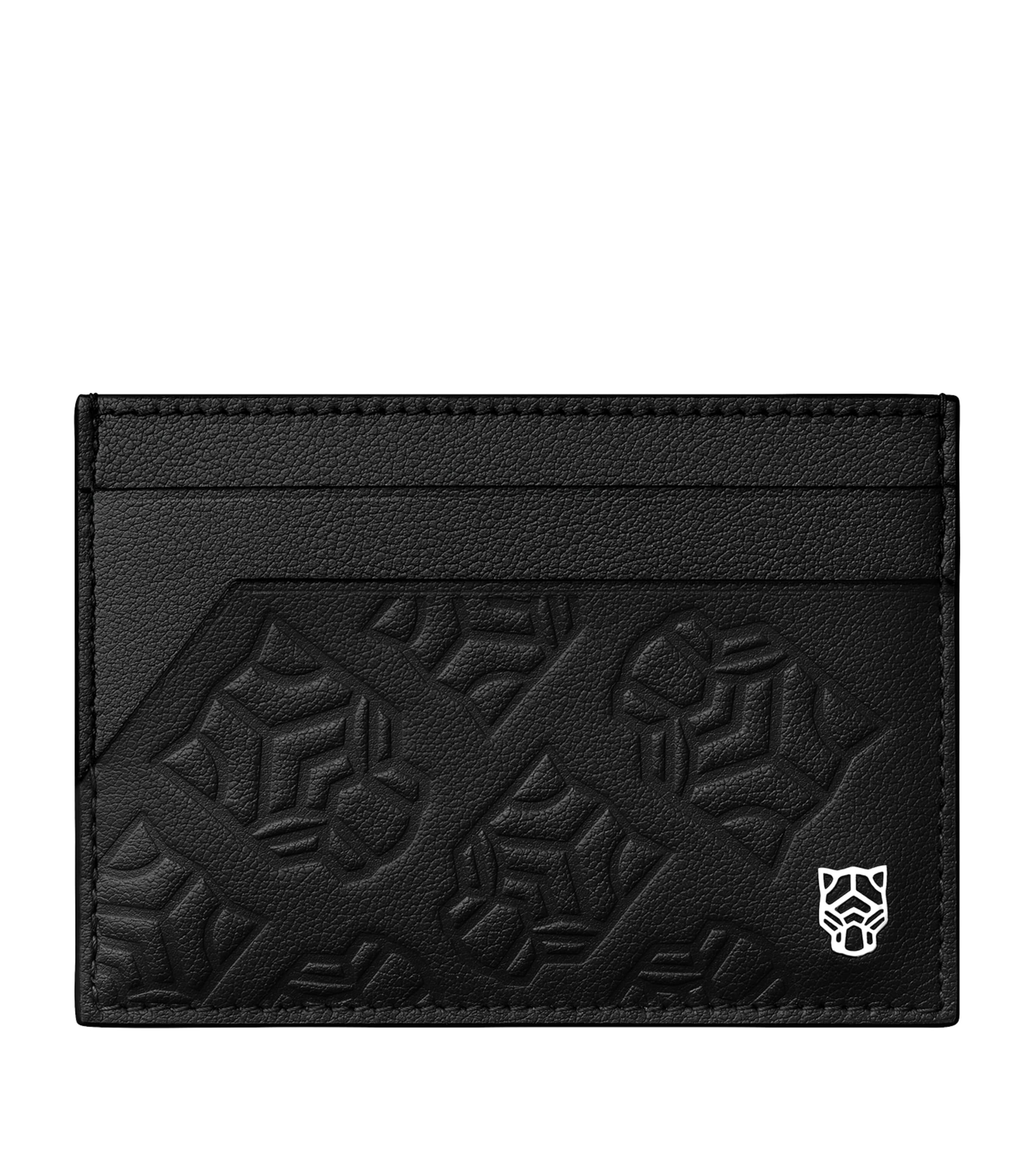 Leather Panthère de Cartier Card Holder