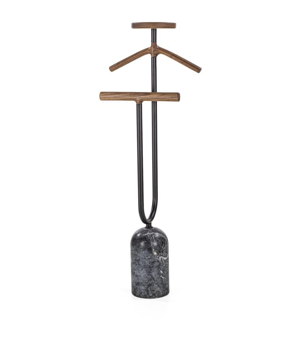 Porada Walnut Ekero Valet Stand Walnut