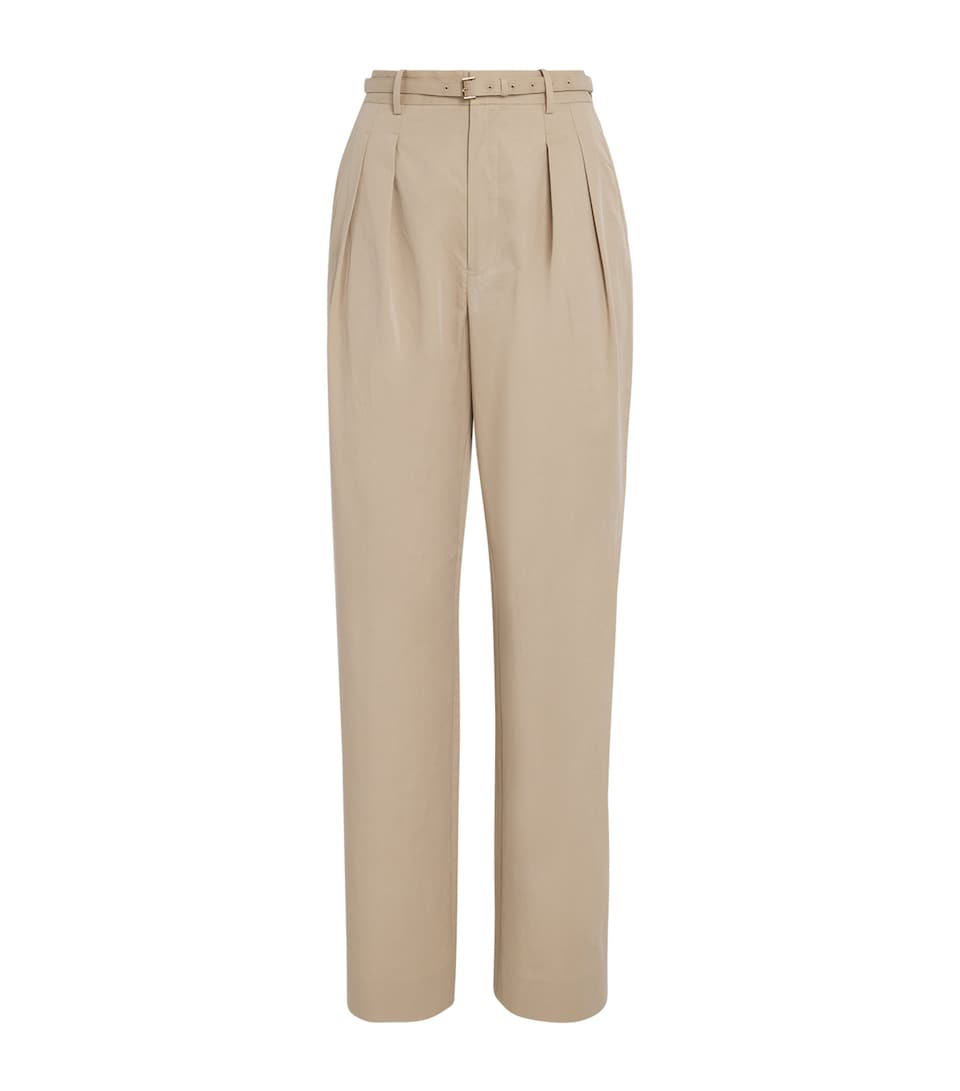 The Pleated Stilt Trousers