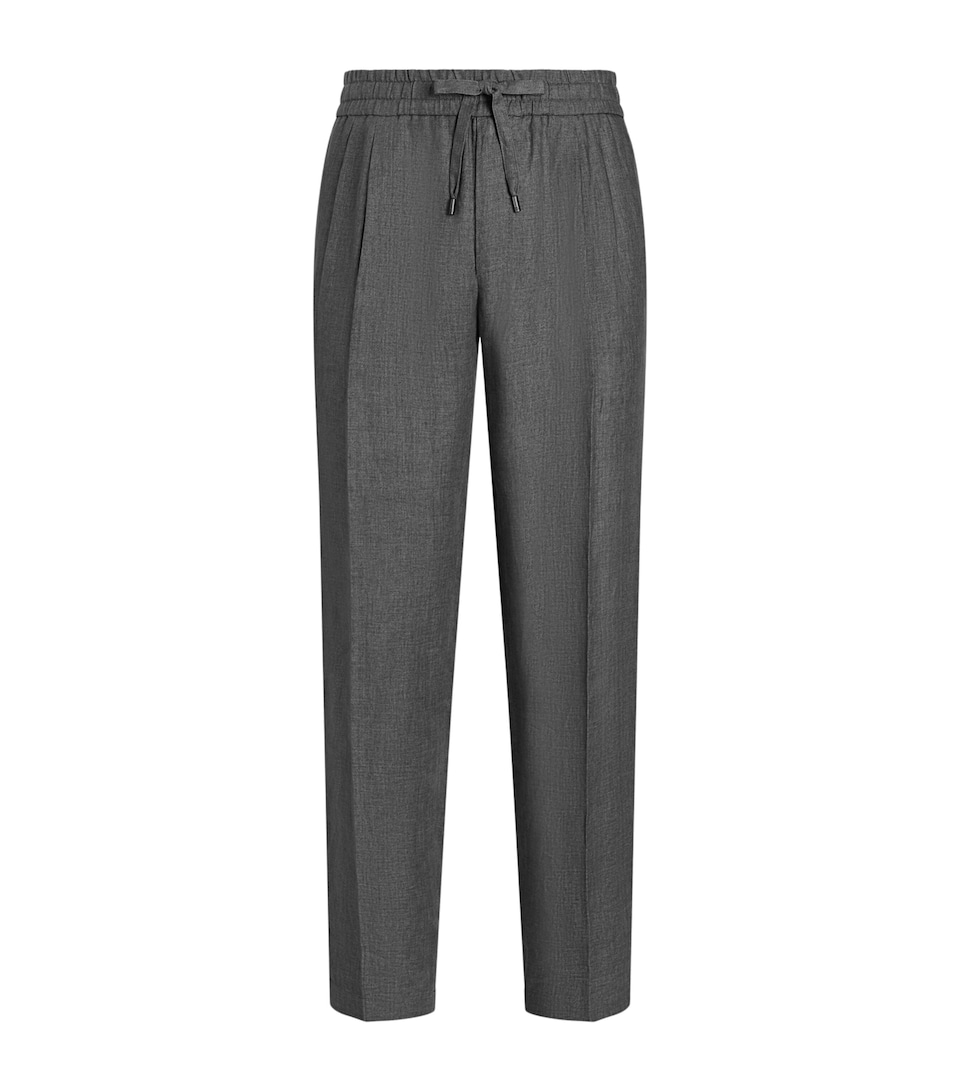 Linen Tailored Joggers