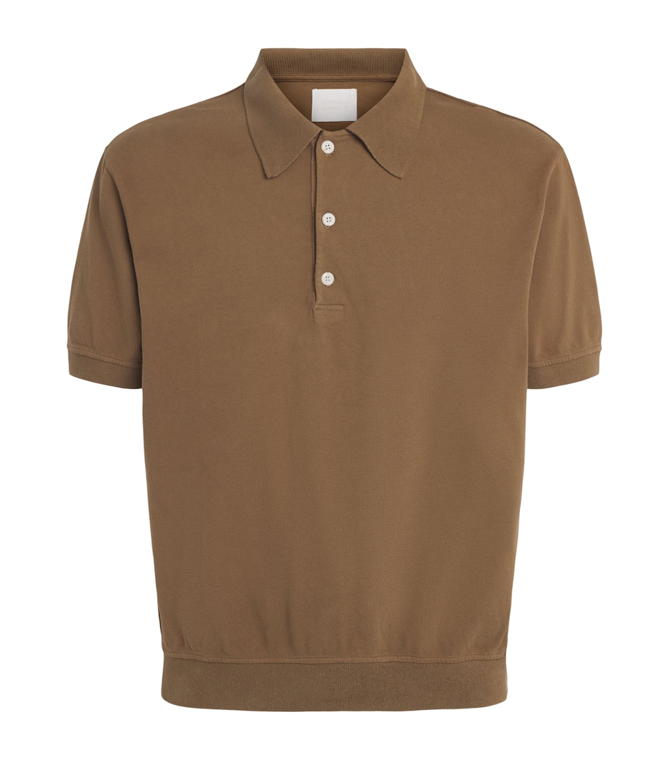 Citizens of Humanity Mens Cotton Polo Shirt Vklp