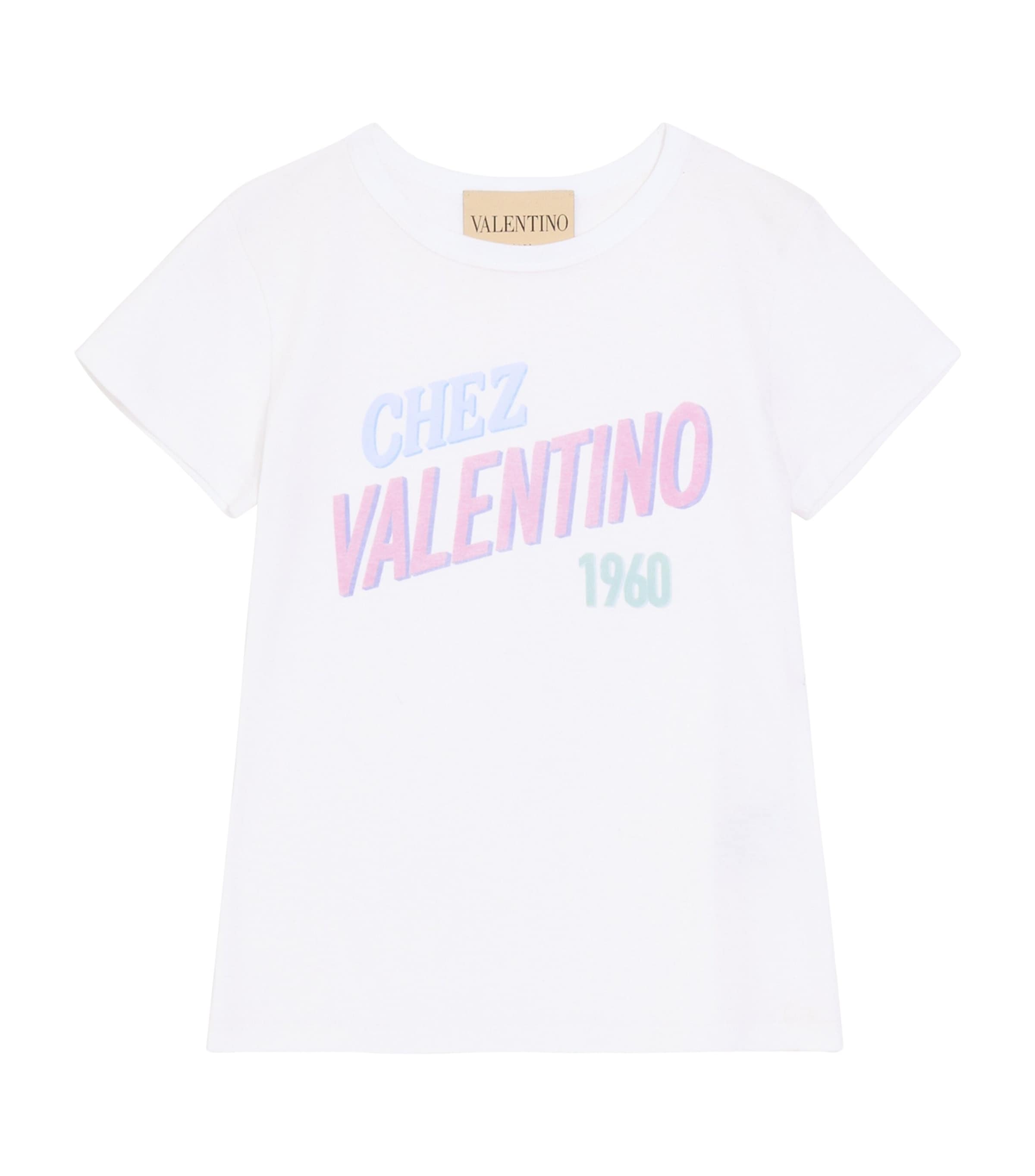 Valentino Womens Cotton Logo T-Shirt