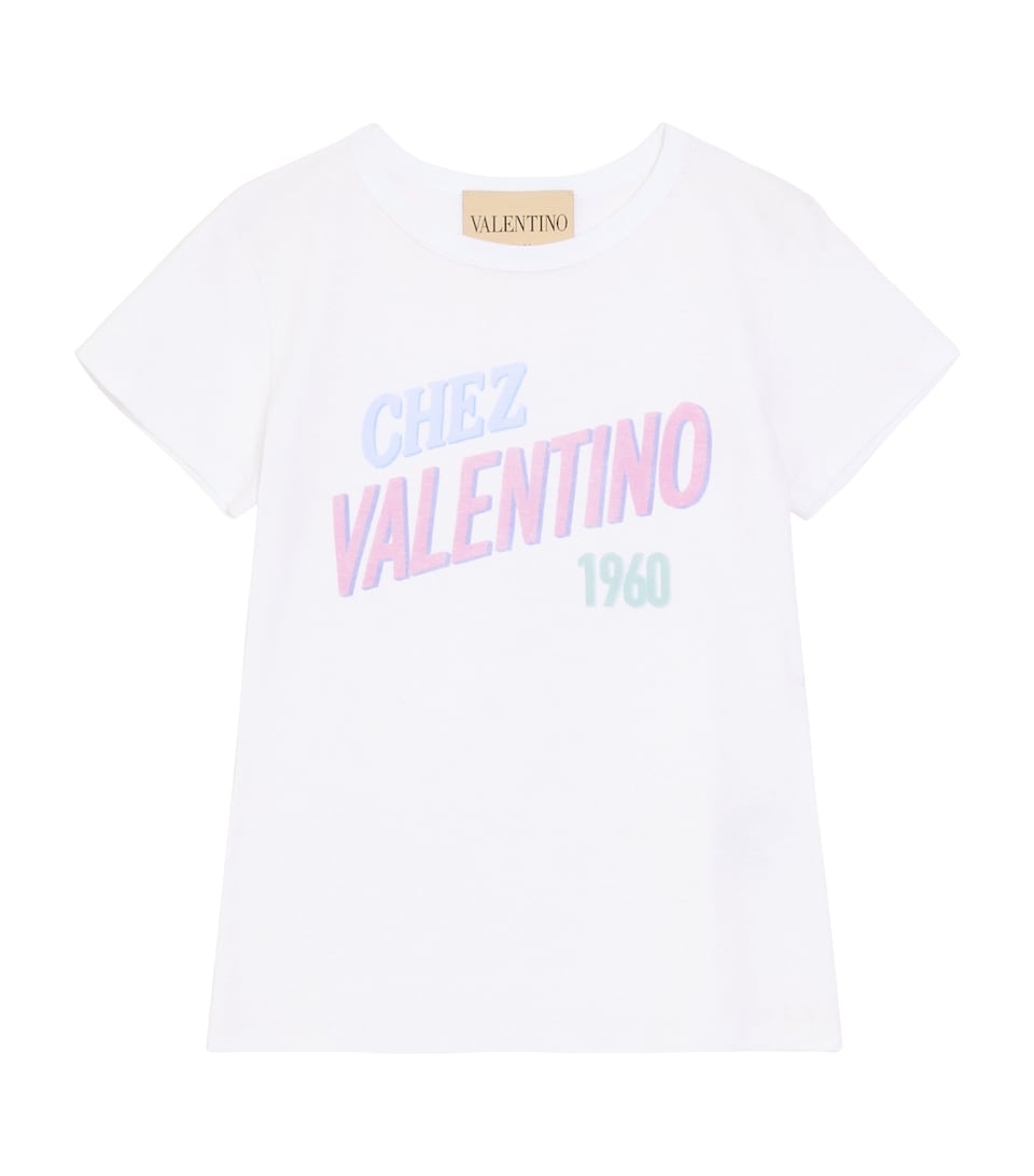Valentino Womens Cotton Logo T-Shirt