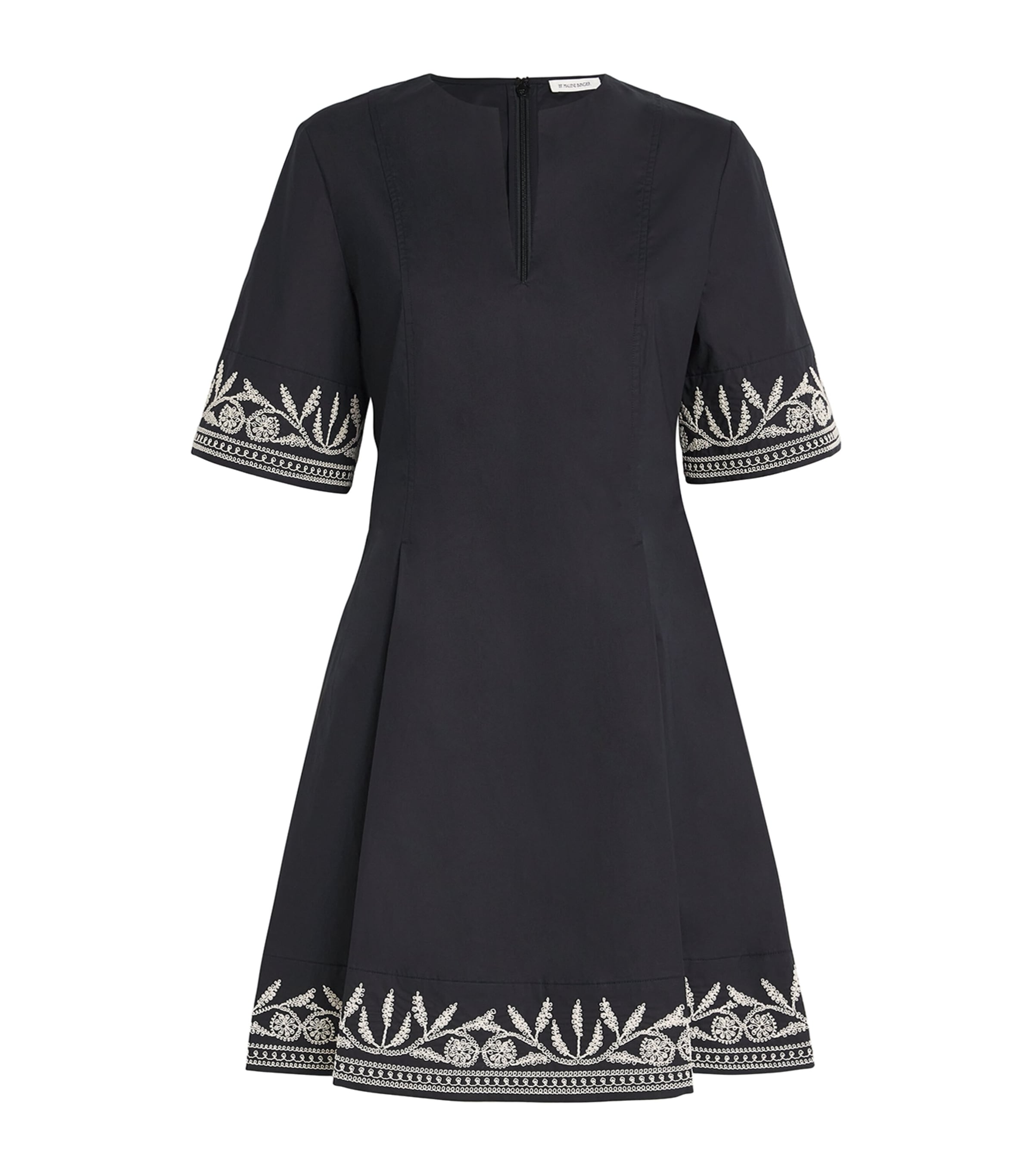 Embroidered Mary Mini Dress