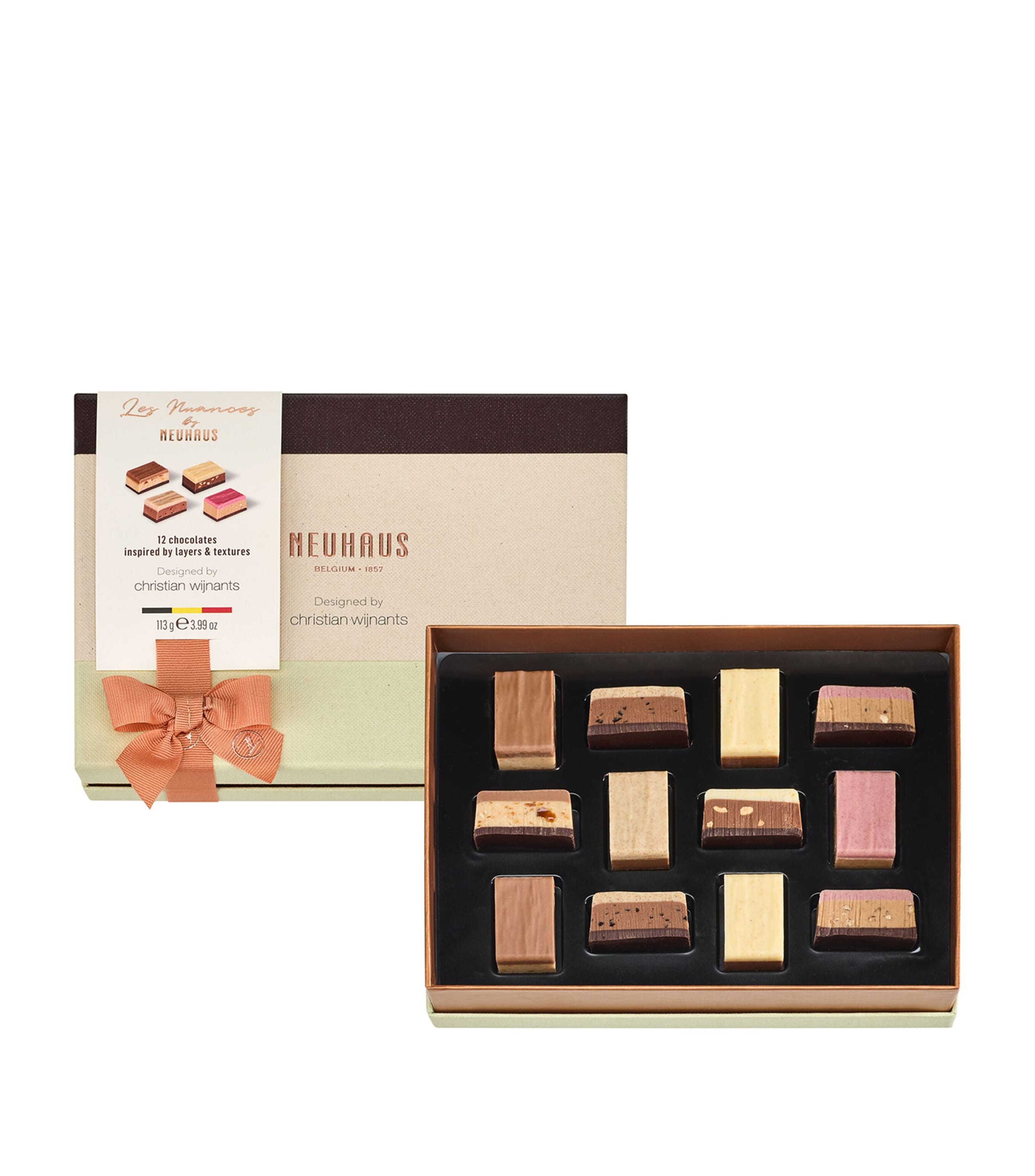 Neuhaus x Christian Wijnants Les Nuances 12-Piece Chocolate Selection Box (113g)
