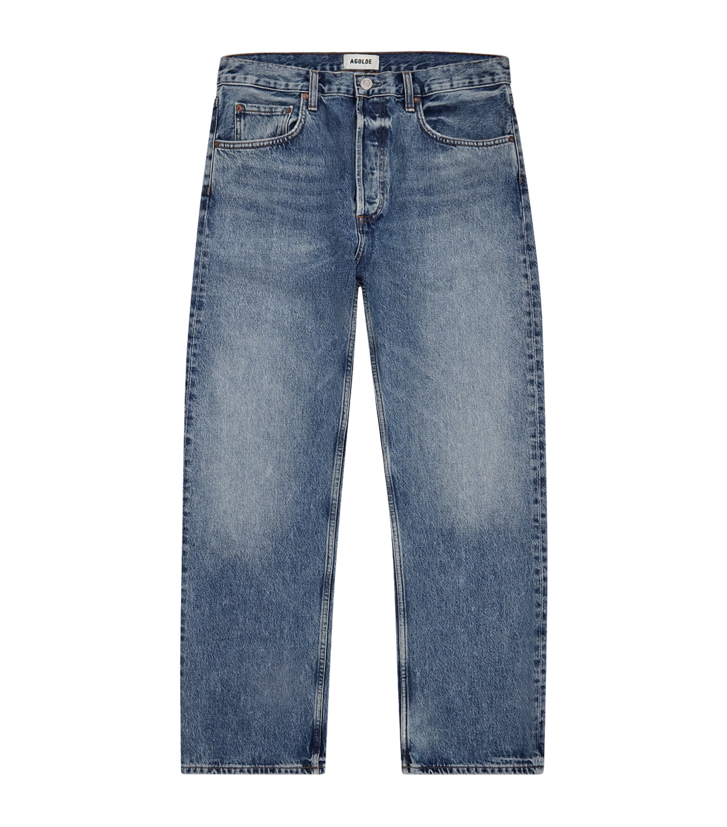 AGOLDE Mens Magnus Straight Jeans Frctn Old Vnt Md Ind