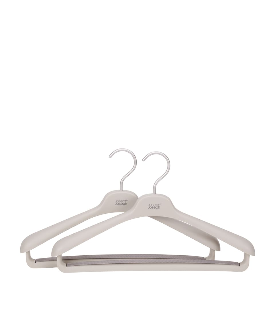 Joseph Joseph Pack of 2 Orderly Suit & Coat Hangers Ecru