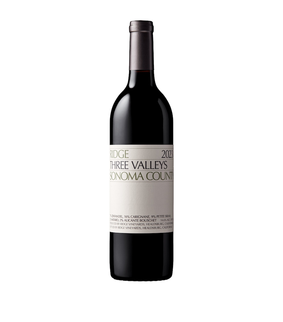 Three Valleys Zinfandel 2023 (75cl) - Sonoma, California