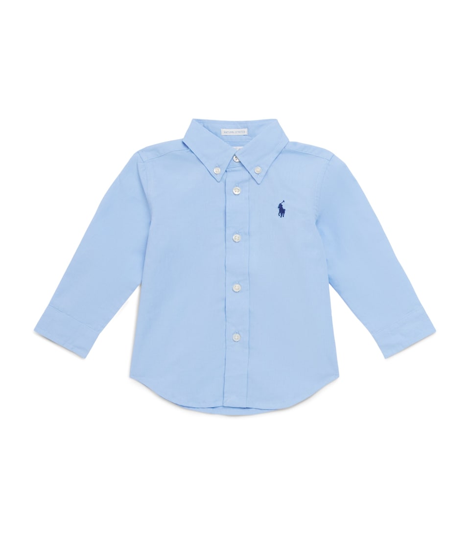 Ralph Lauren Kids Oxford Shirt (3-24 Months) Austin Blue