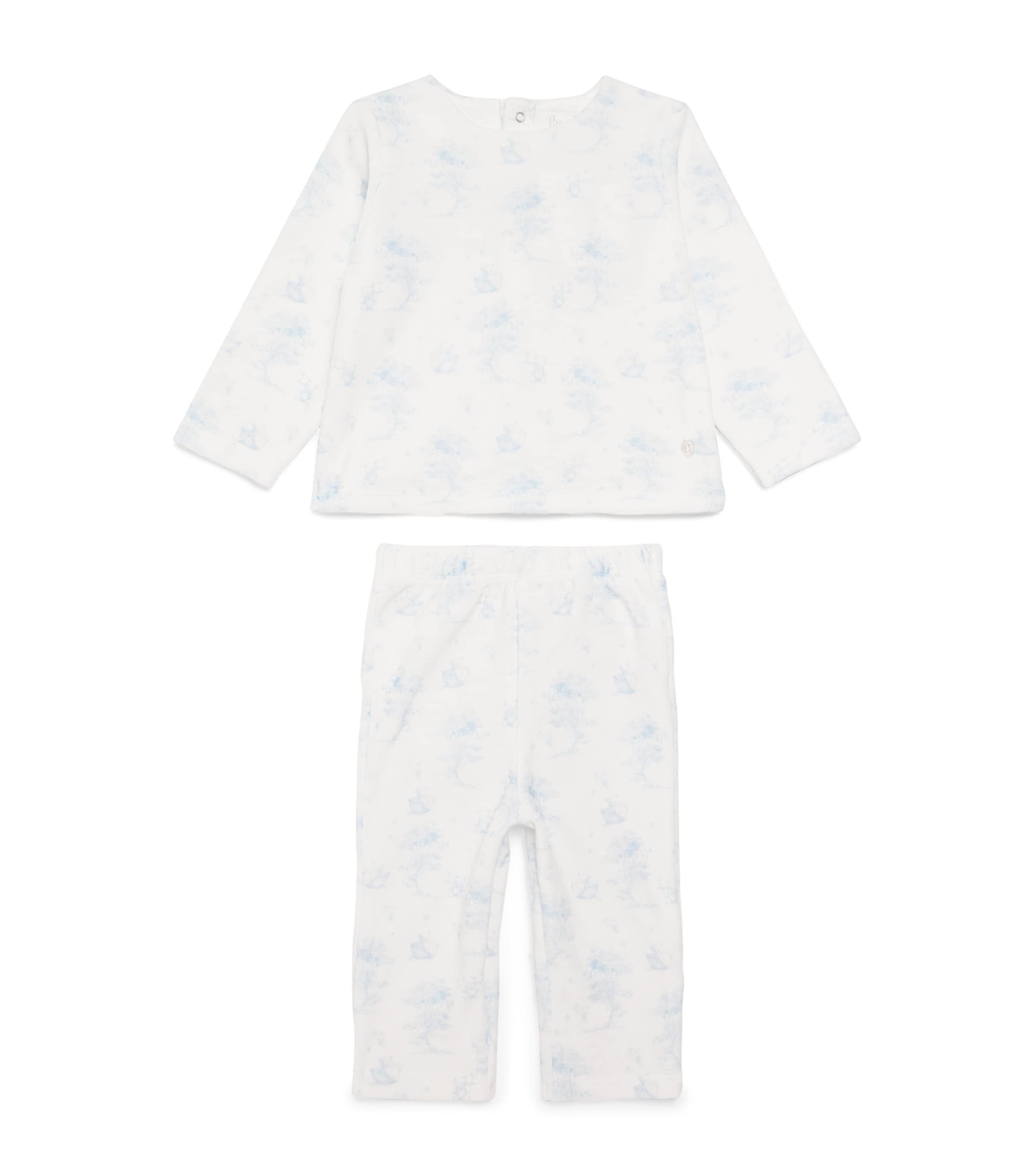 Patachou Toile Print Top and Leggings Set (0-24 Months)