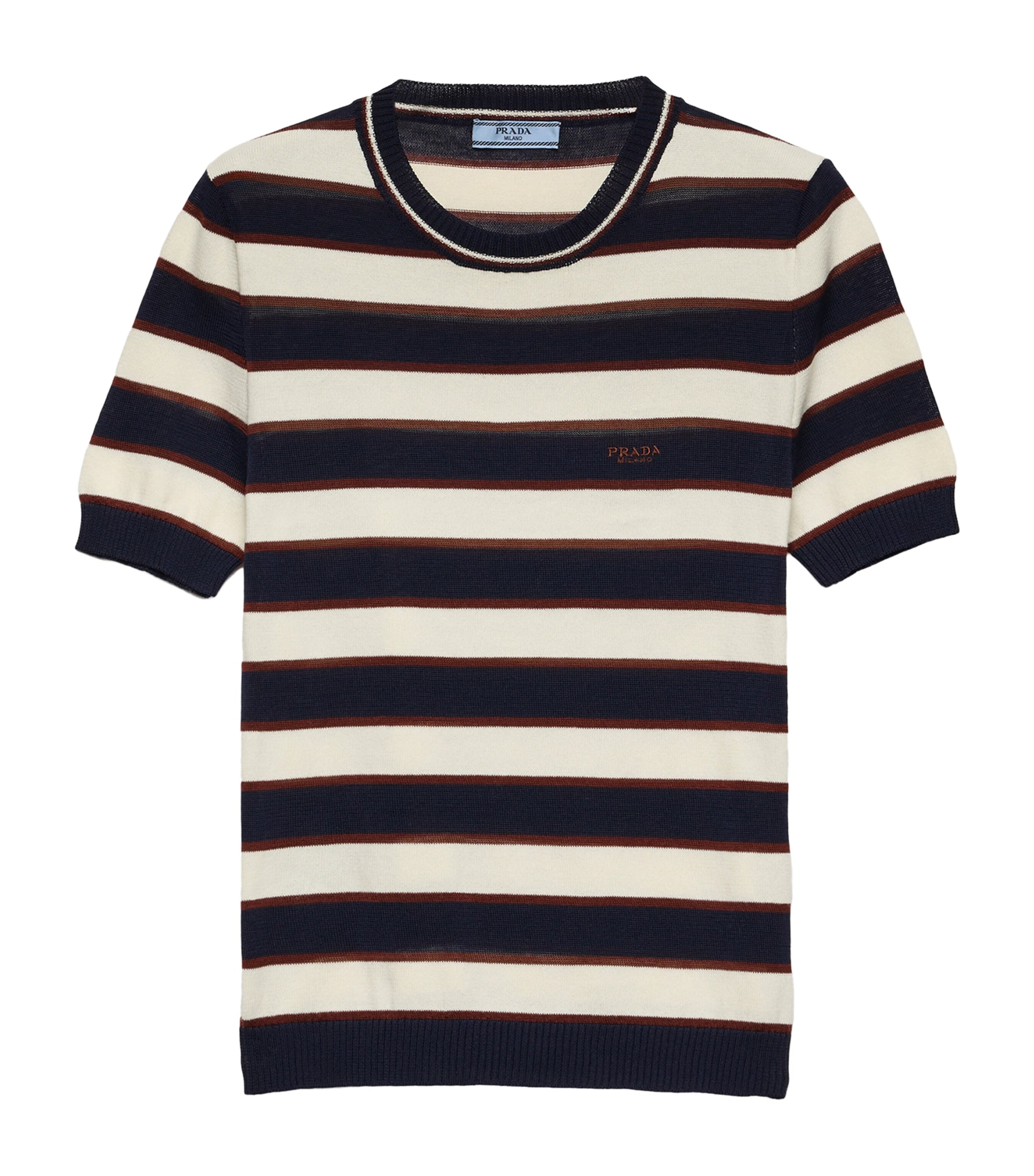 Cotton Stripe Sweater Top