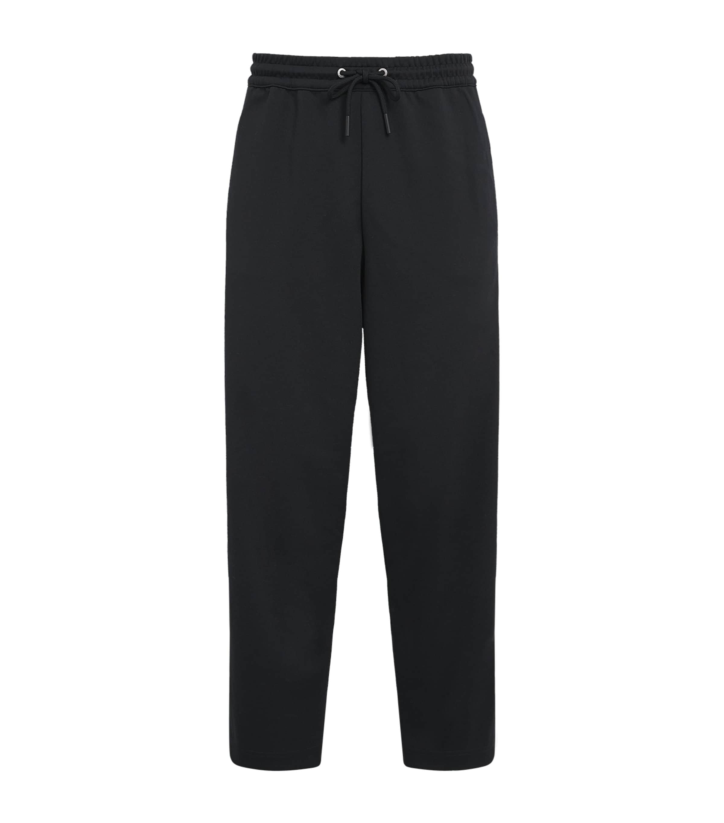 On Mens Double-Knit Courtside Sweatpants Black