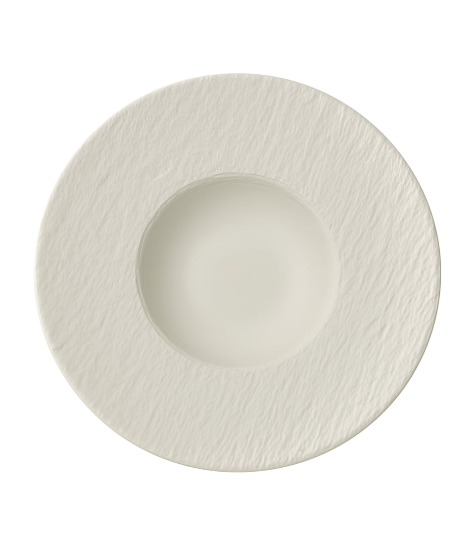 Manufacture Rock Blanc Pasta Plate (29cm)