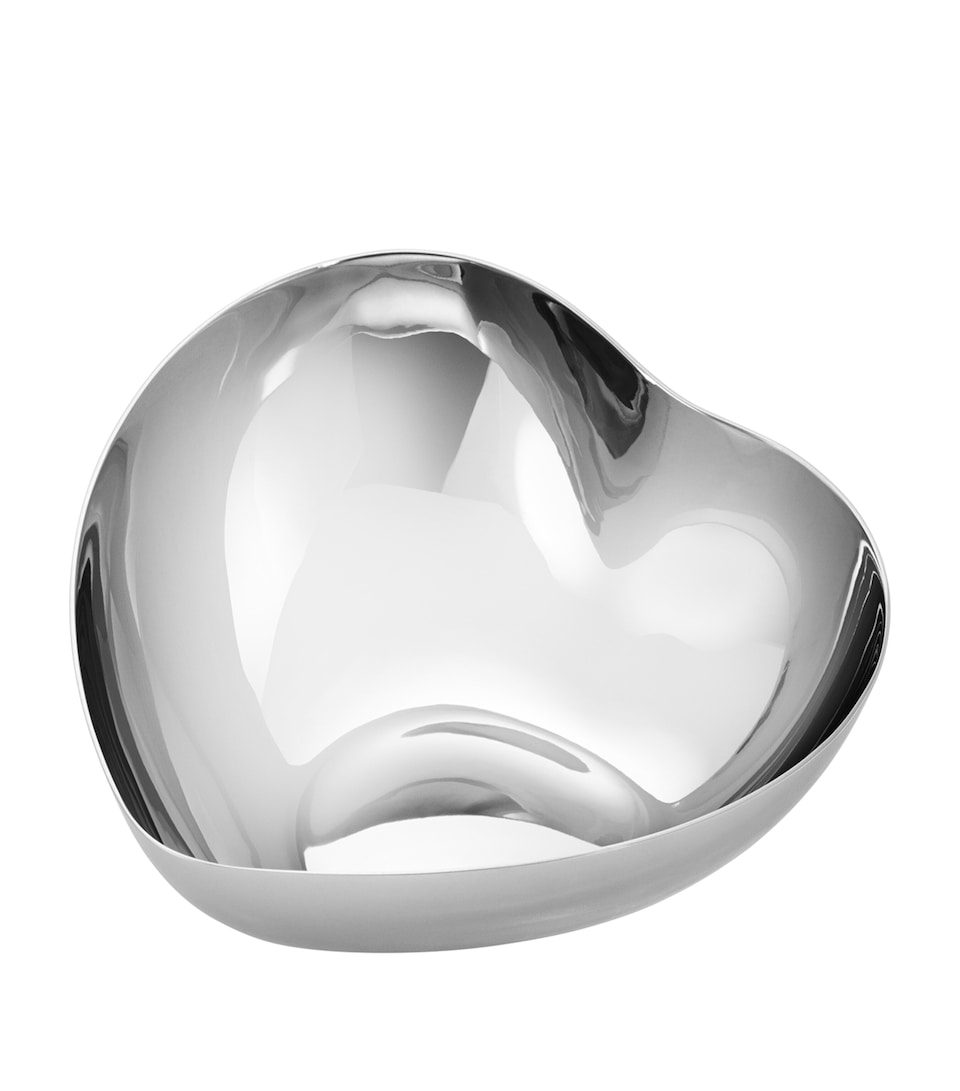 Georg Jensen Medium Heart Bowl (11.5cm) Silver