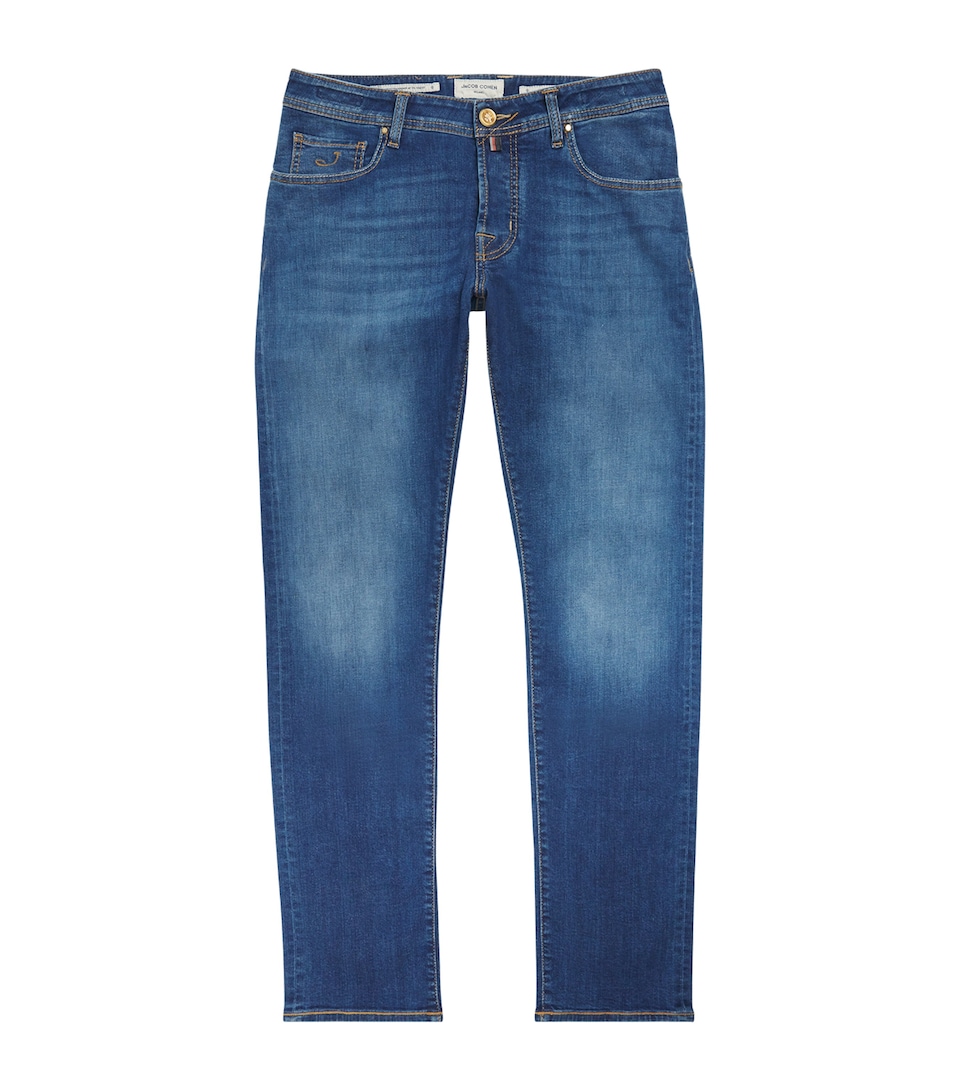 Pony-Patch Nick Slim Jeans
