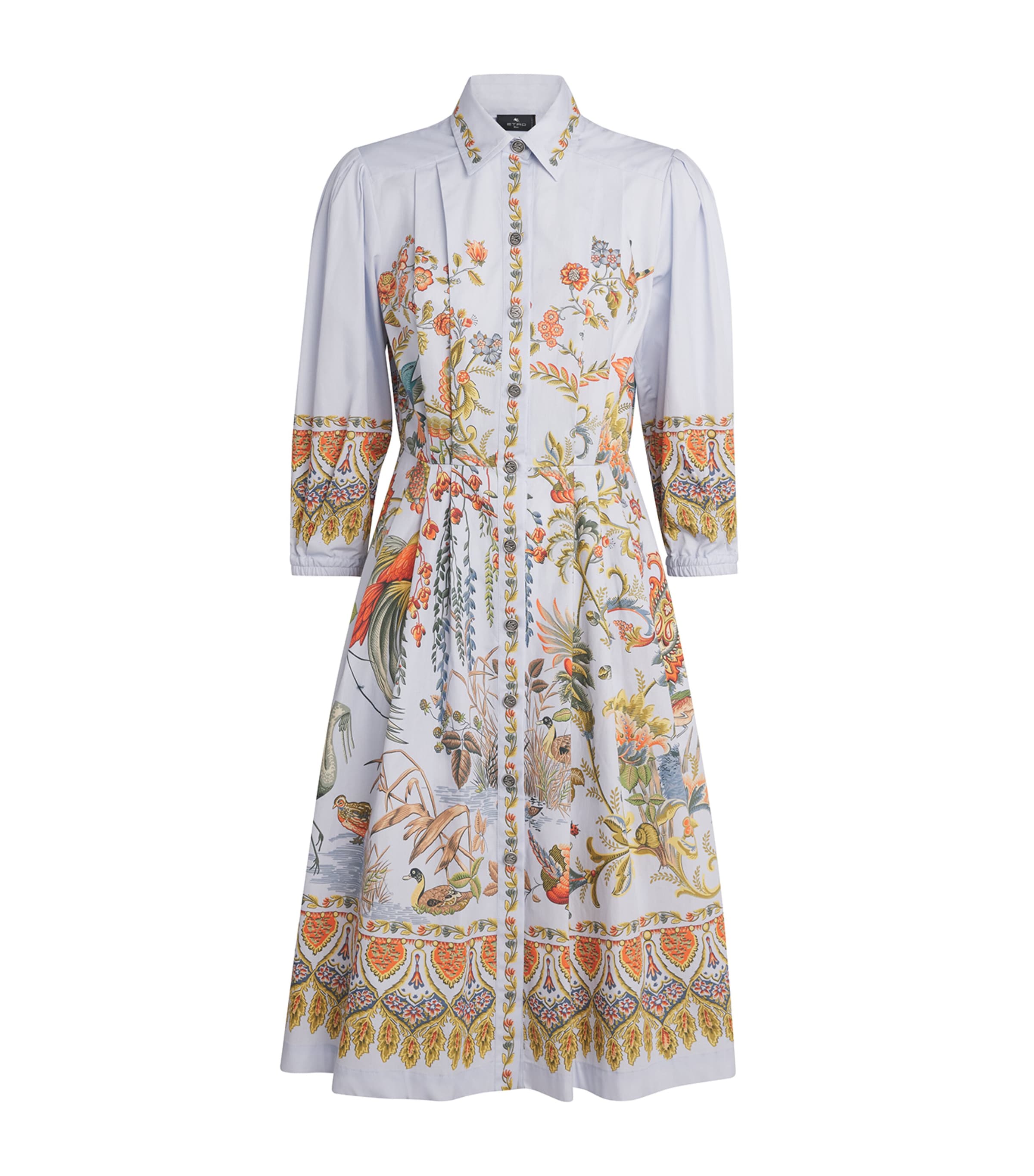 Cotton Printed Maxi Dress