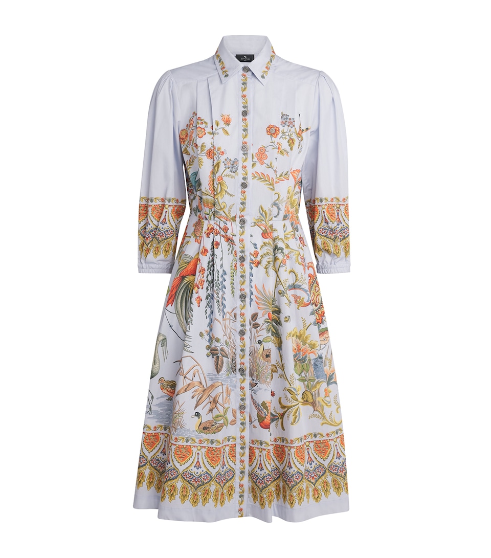 Cotton Printed Maxi Dress