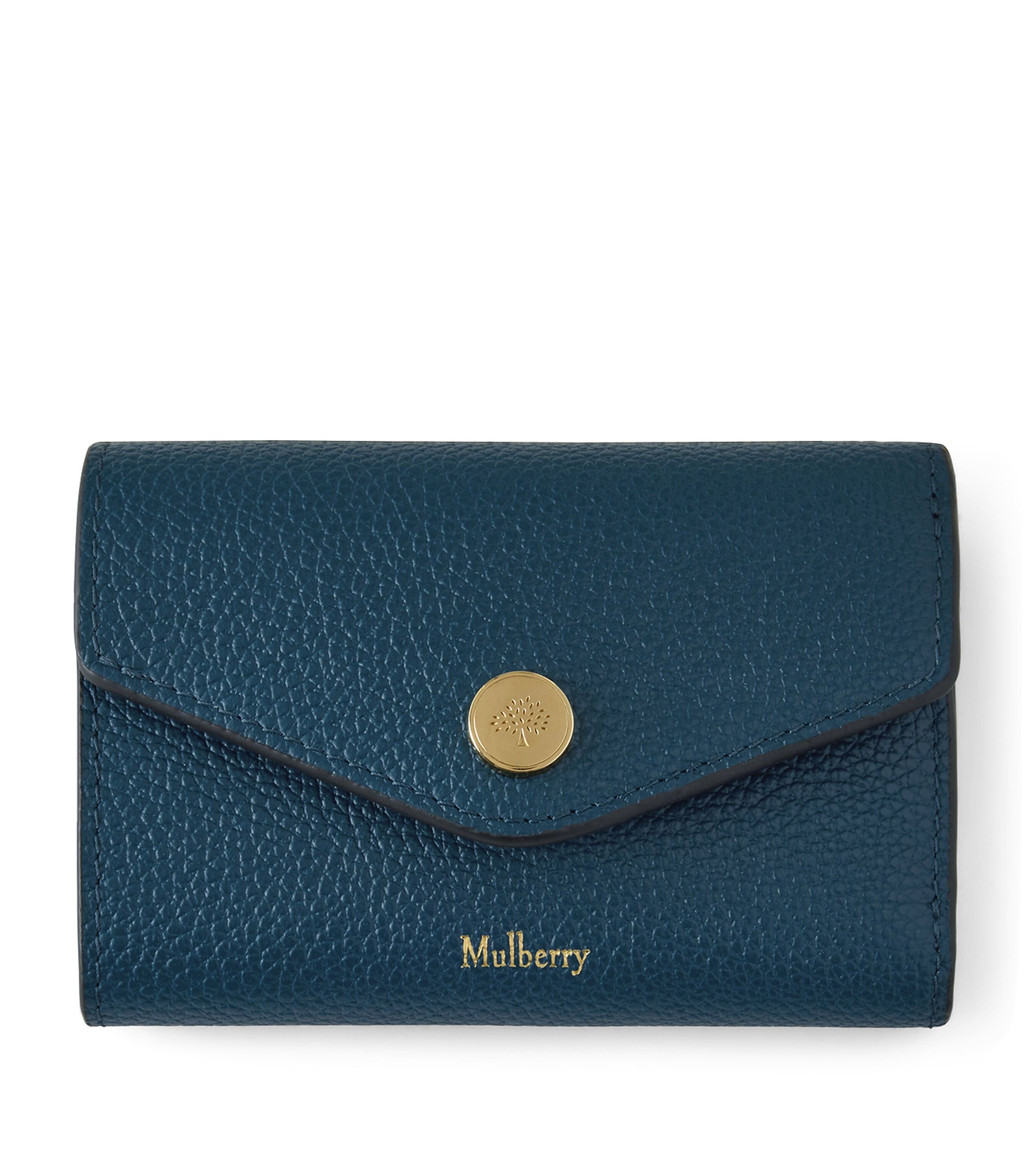 Mulberry Leather Folded Multi-Card Wallet Out Of The Blue