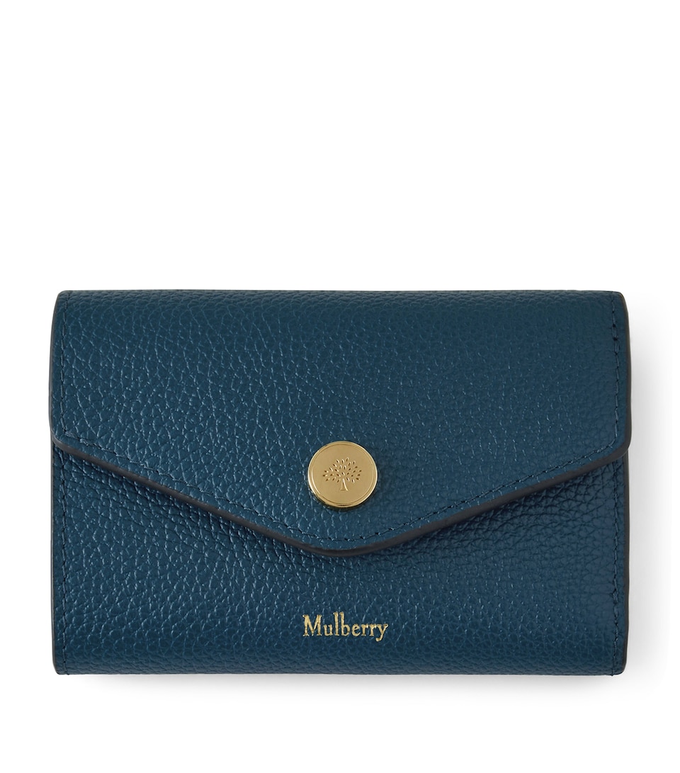 Mulberry Leather Folded Multi-Card Wallet Out Of The Blue