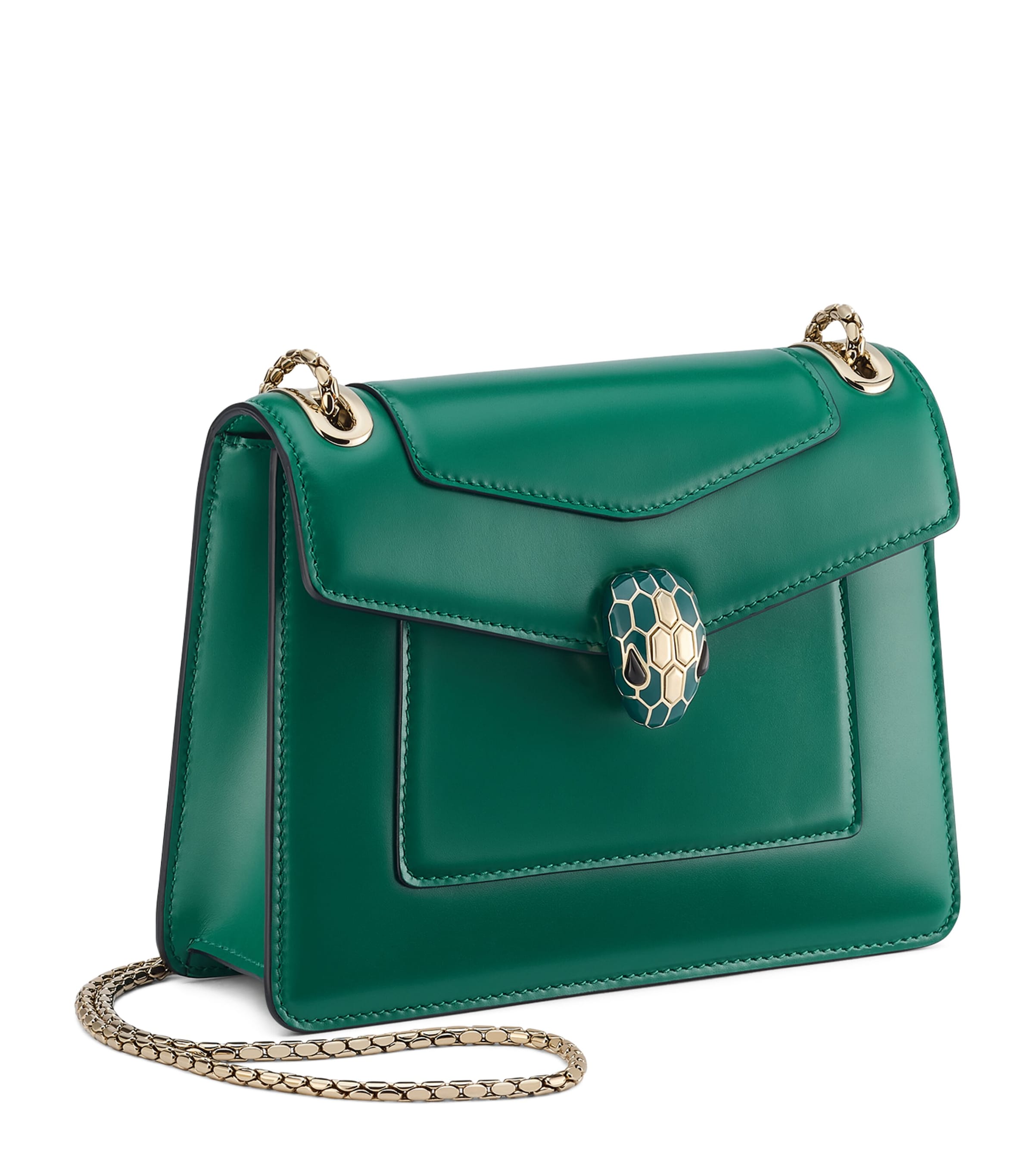 Leather Serpenti Forever Cross-Body Bag
