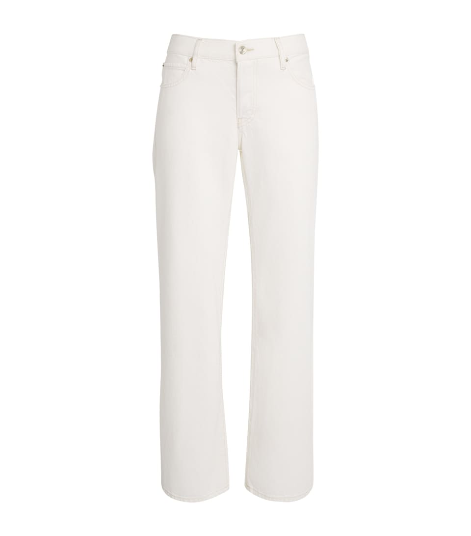 FRAME Womens x Amelia Gray The Pixie Gray Wide-Leg Jeans Au Natural Clean
