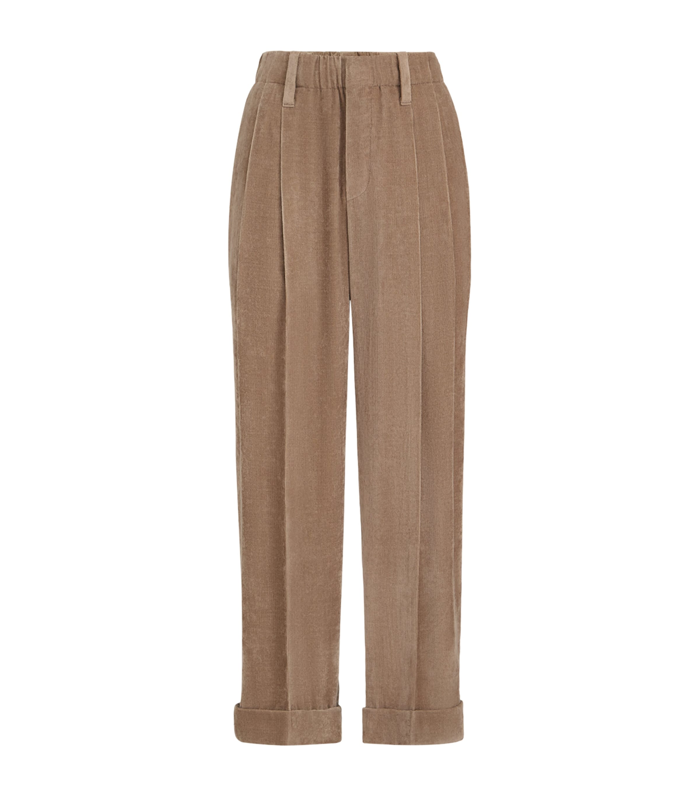 Brunello Cucinelli Womens Elasticated Trousers