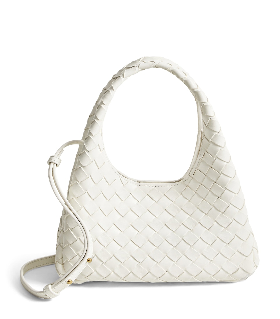 Bottega Veneta Baby Lambskin Campana Shoulder Bag