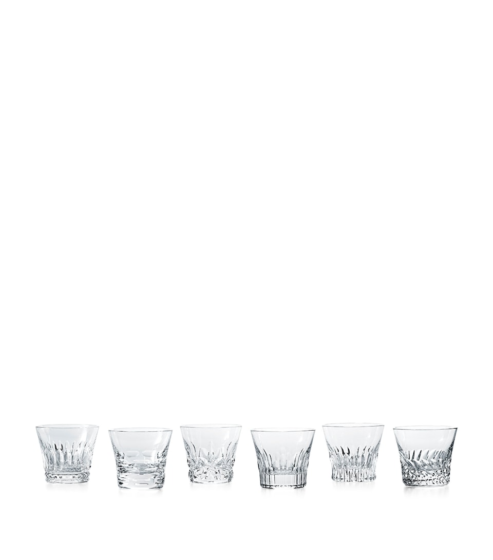 Set of 6 Crystal Everyday Tumblers (200ml)