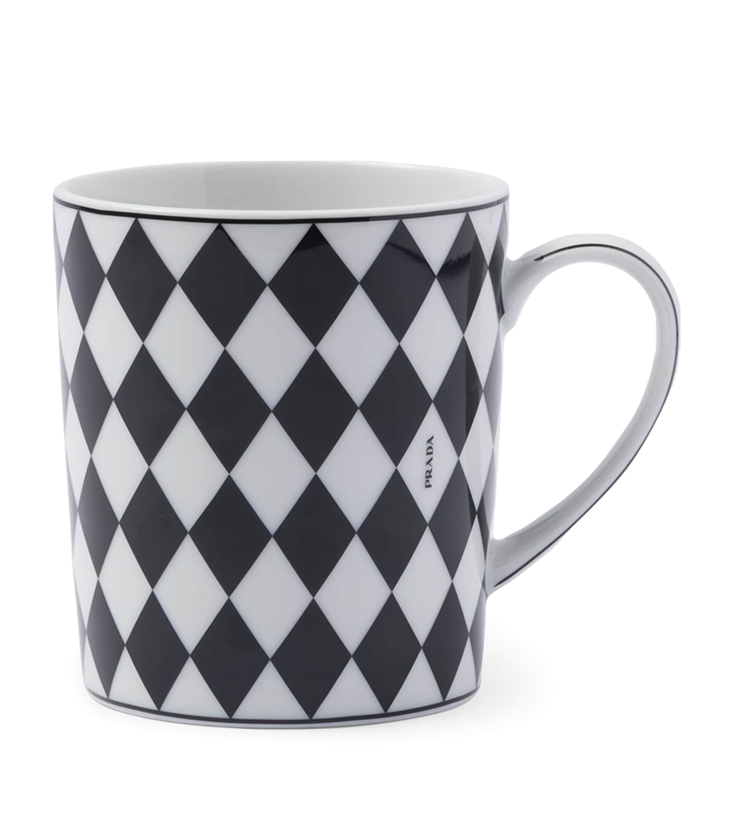 Prada Porcelain Checkerboard Mug