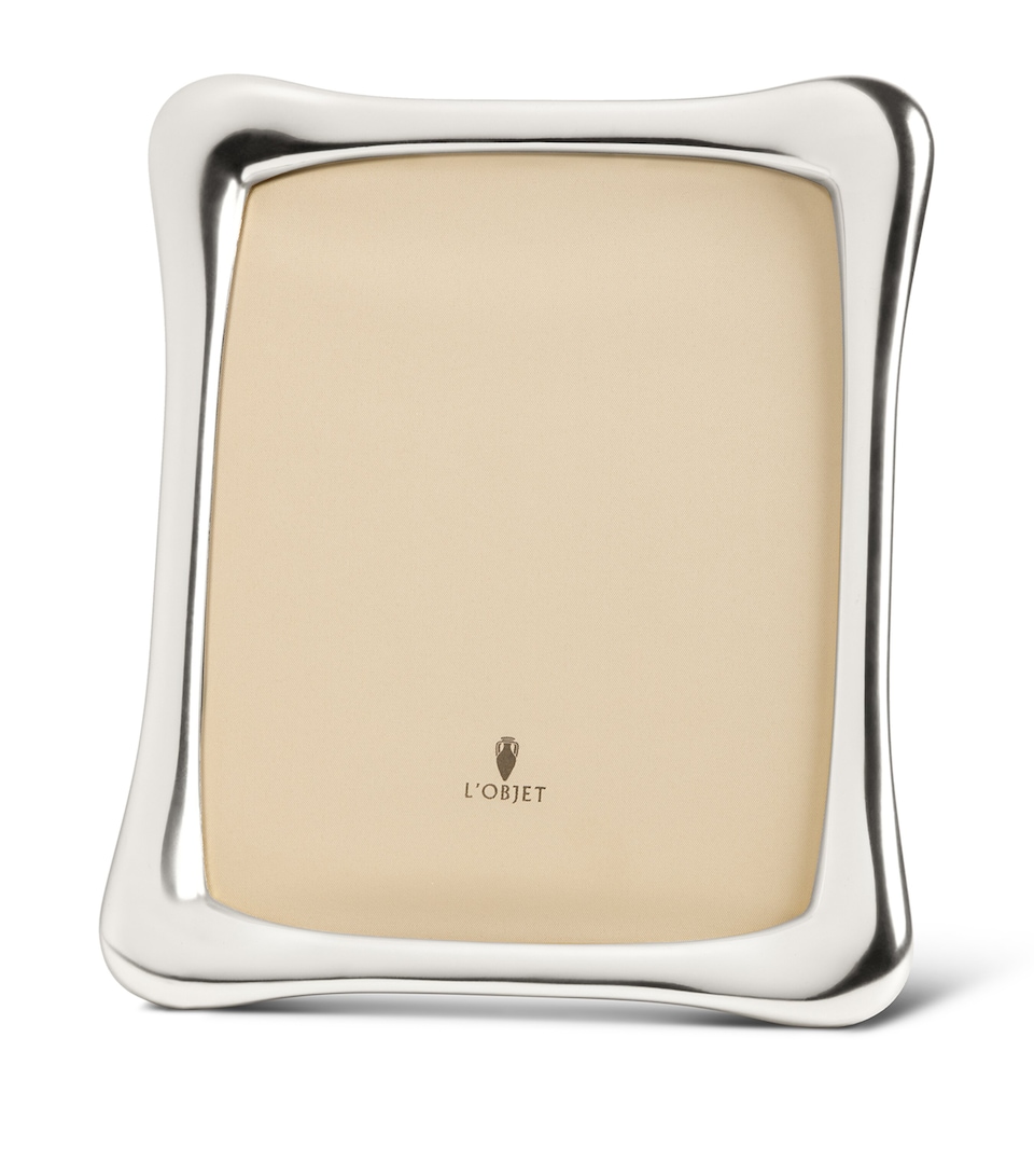 L'Objet Anton Photo Frame (8” x 10”) Platinum