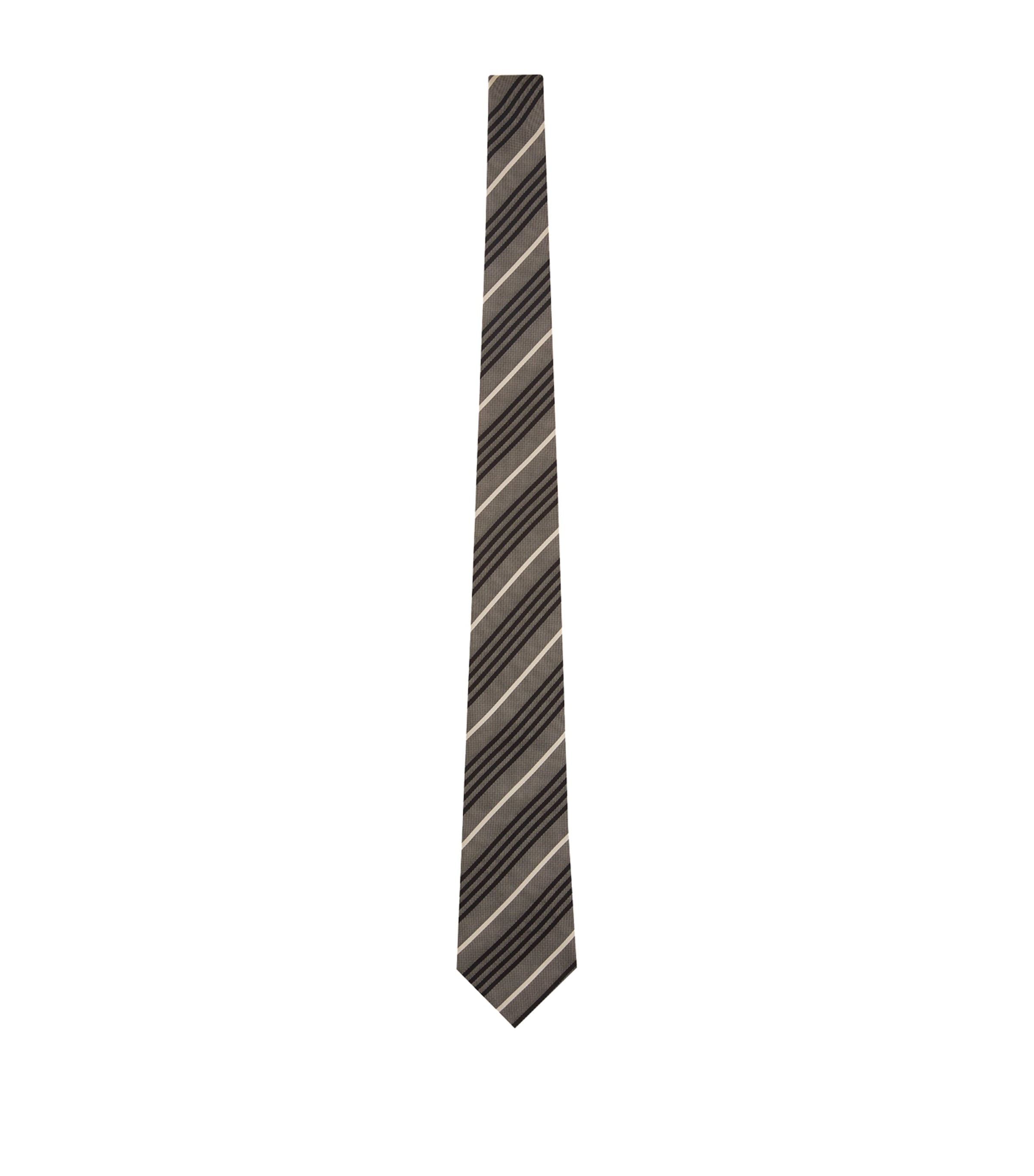 Silk Jacquard Stripe Tie
