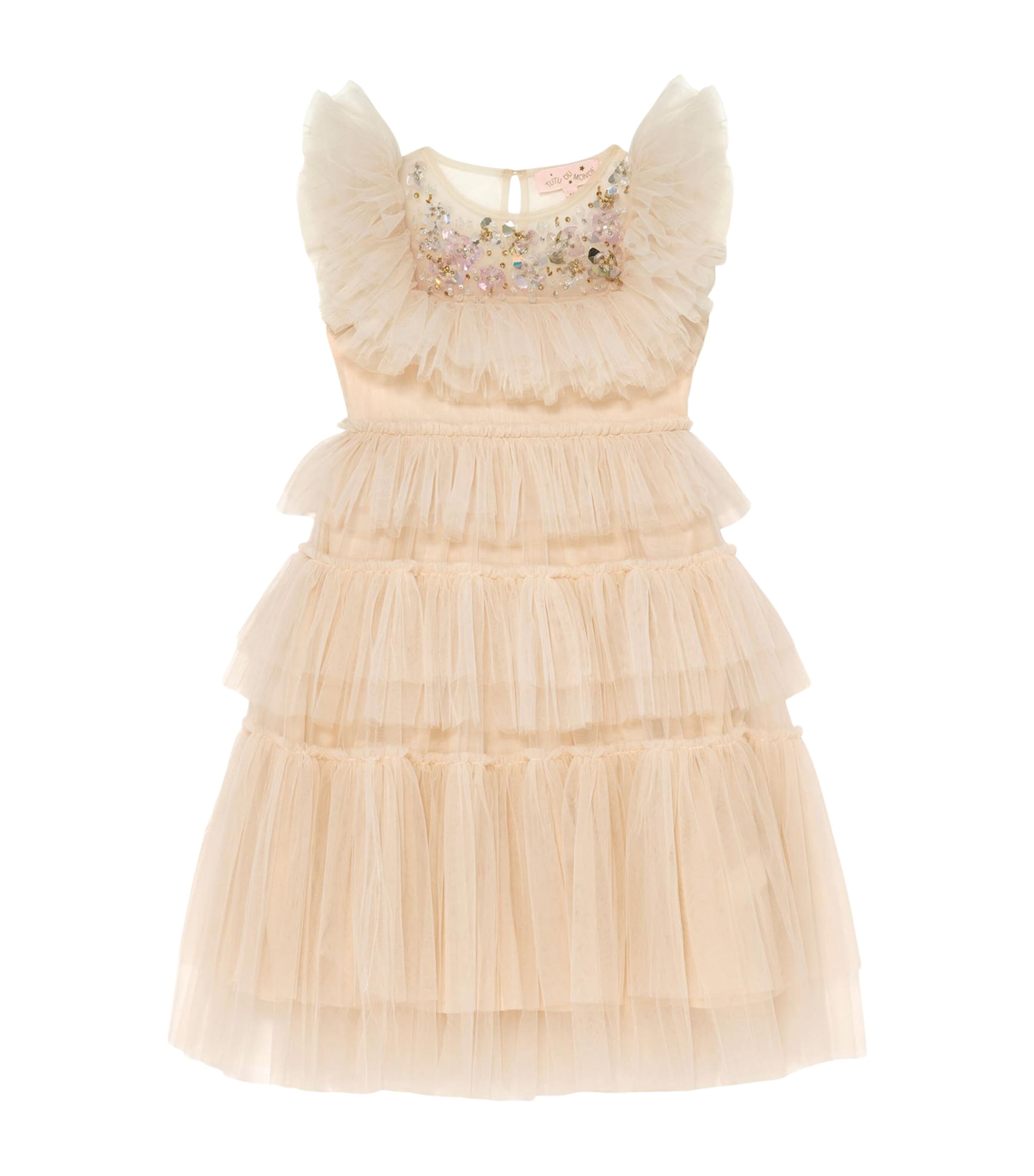 Tulle Embellished Rana Dress (2-11 Years)