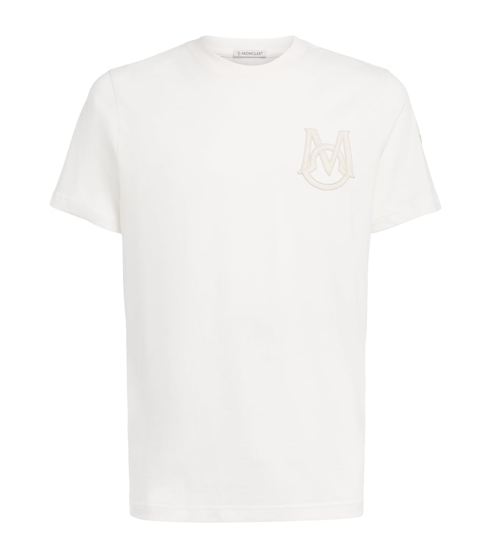 Moncler Mens Cotton Logo T-Shirt