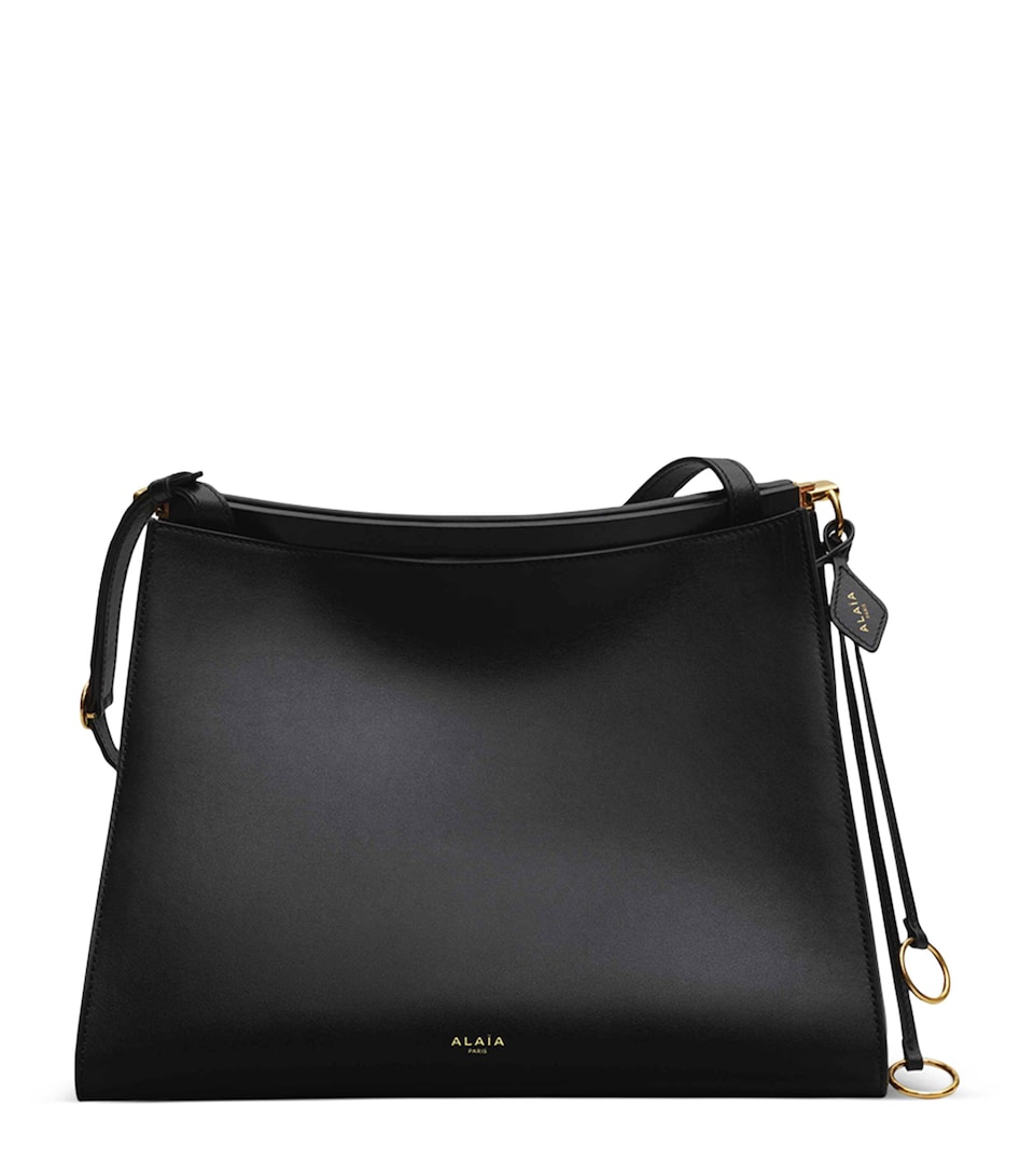 Medium Leather Le Click Square Shoulder Bag