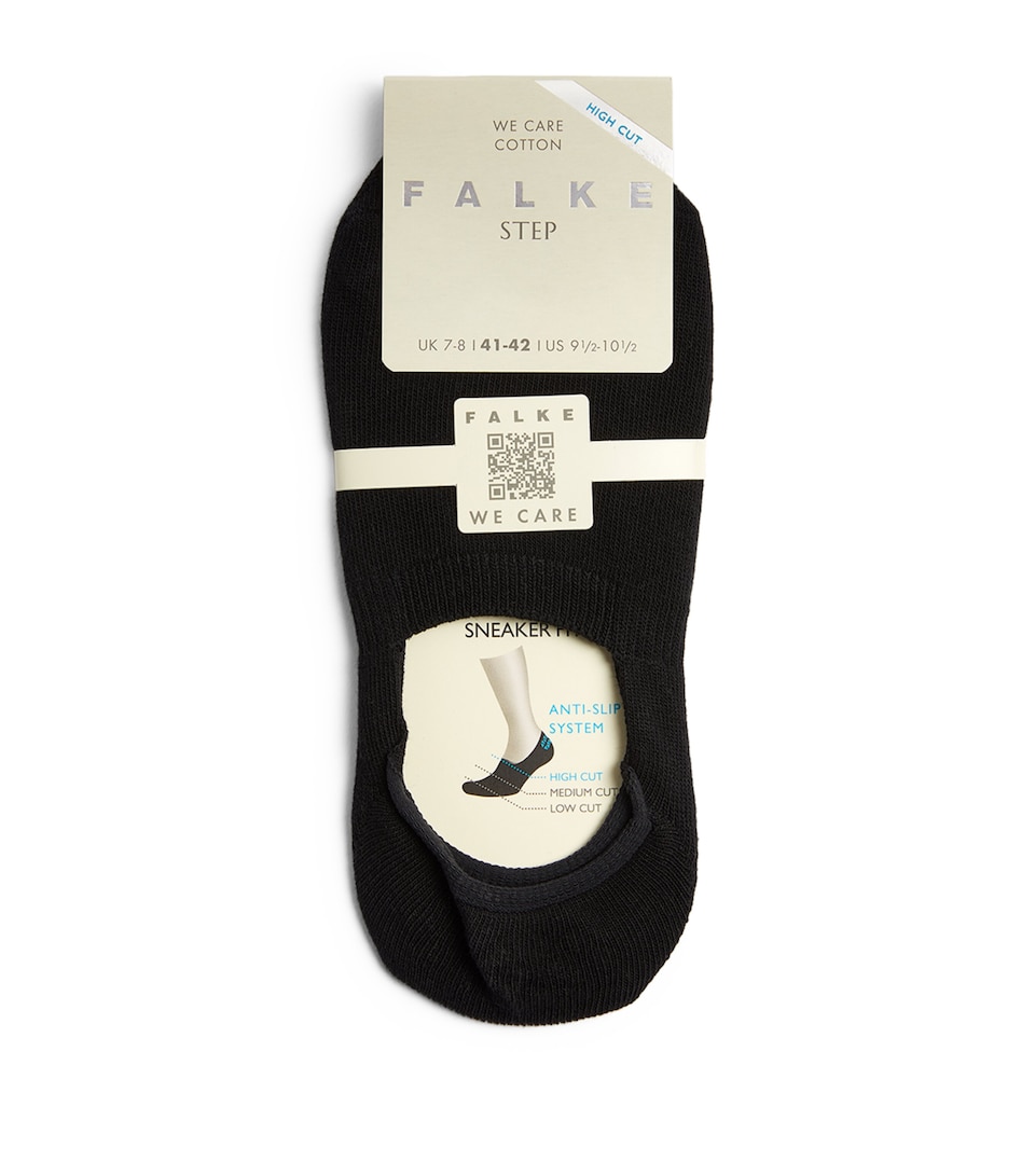 Falke Womens High-Step Sneaker Socks Black