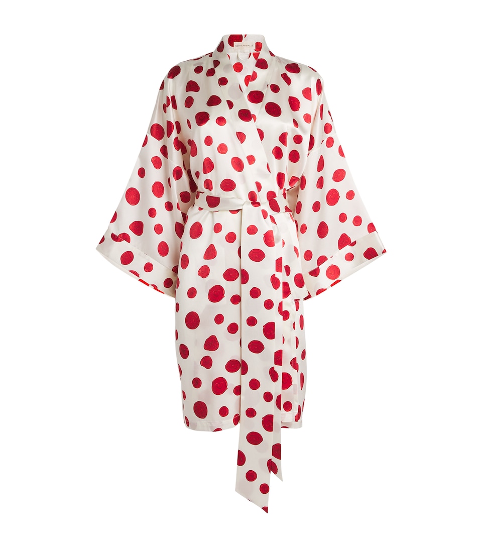 Silk Mimi Short Robe