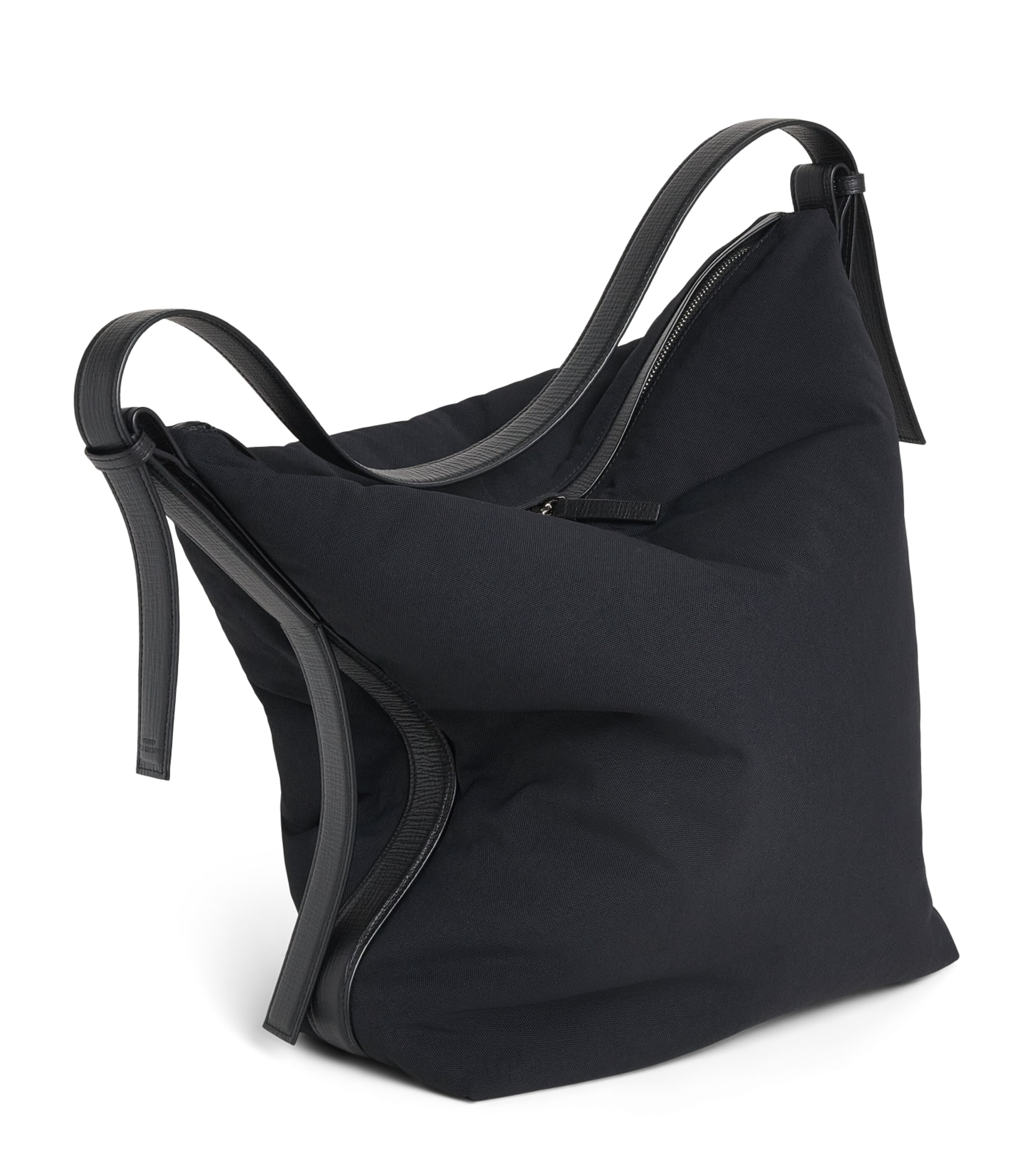 Studio Nicholson Large Nylon Airport Shoulder Bag Black