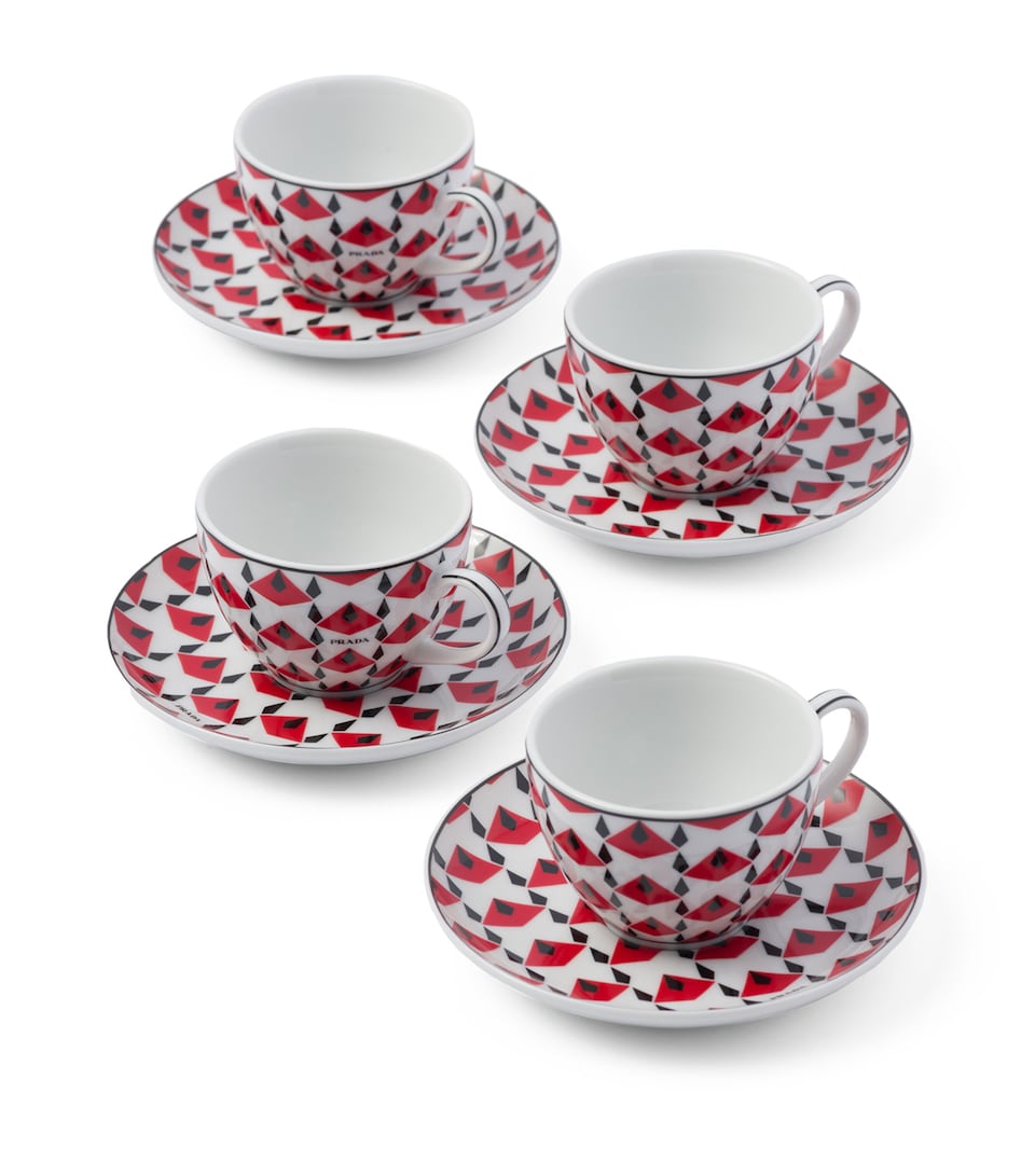 Vienna Coffee Cup and Saucer (Set of 4)