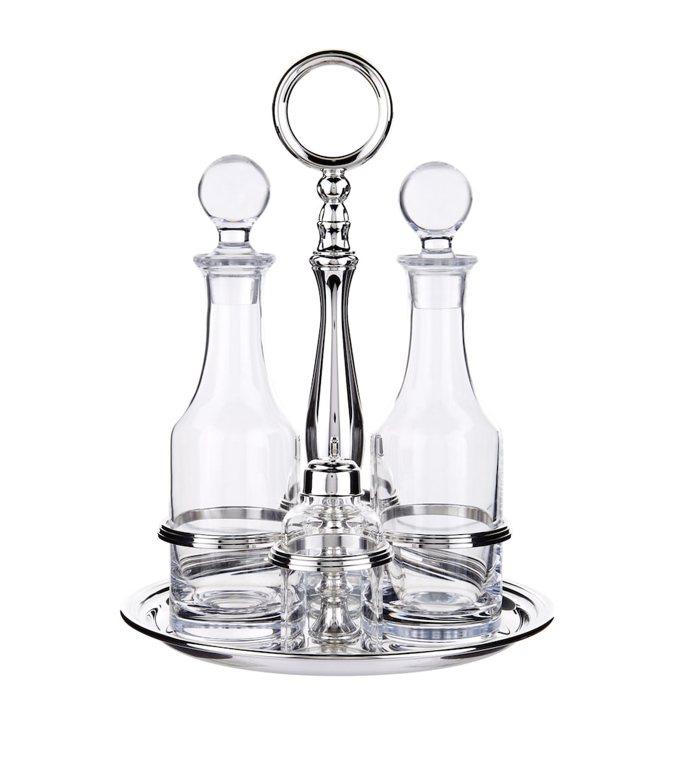 Silver Plated Georgian Cruet Set