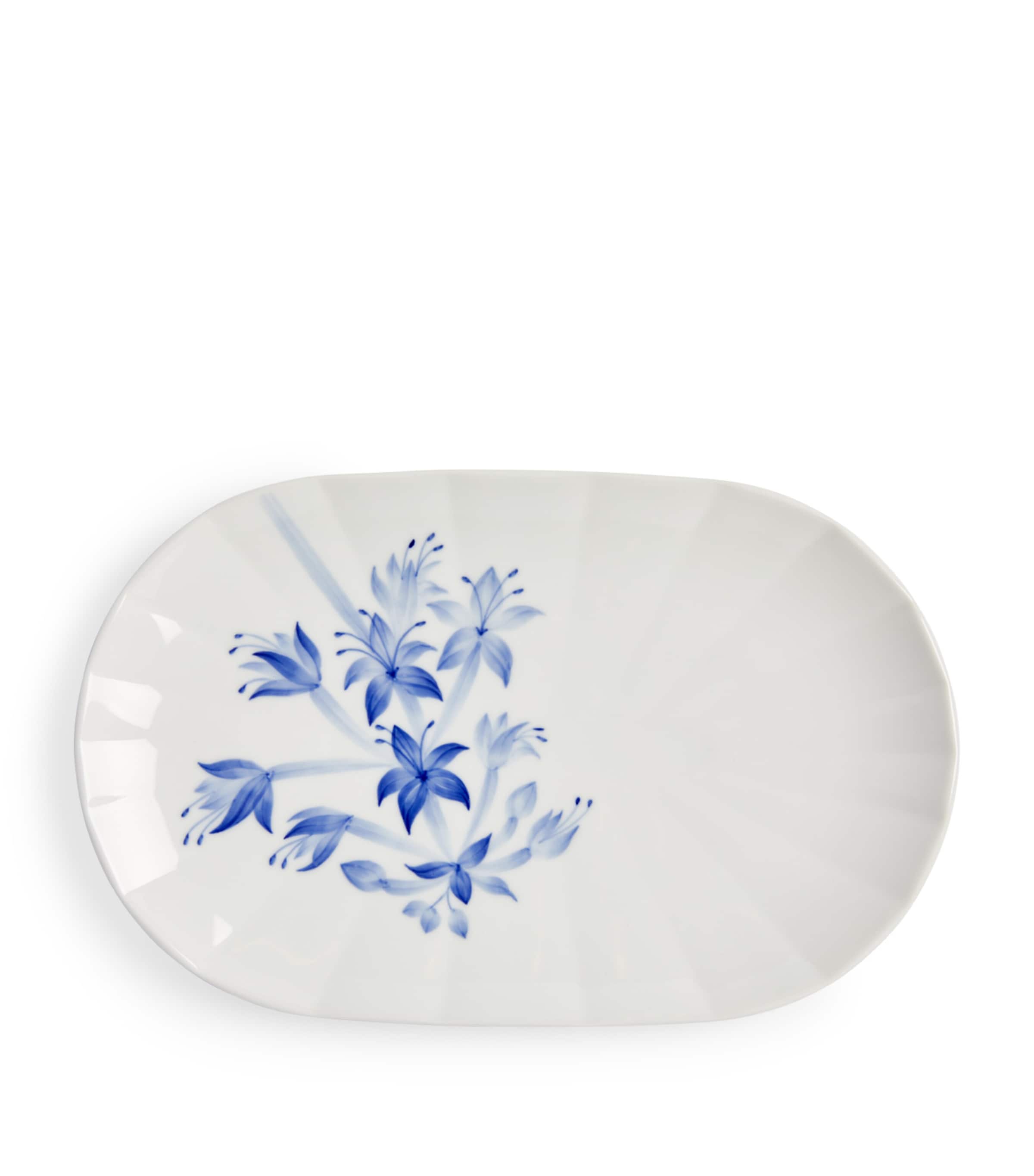 Blomst Hosta Oval Dish (24cm)