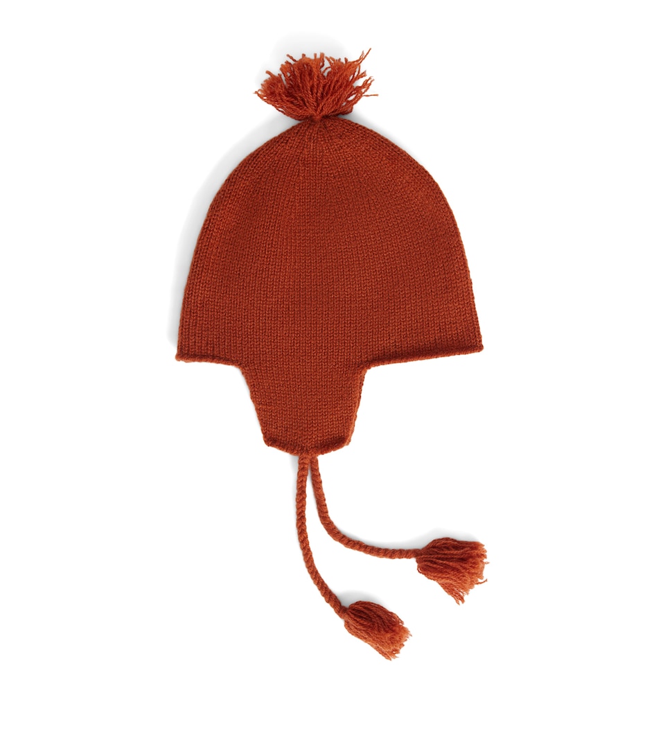 Bonpoint Cashmere Tassel Hat Praline