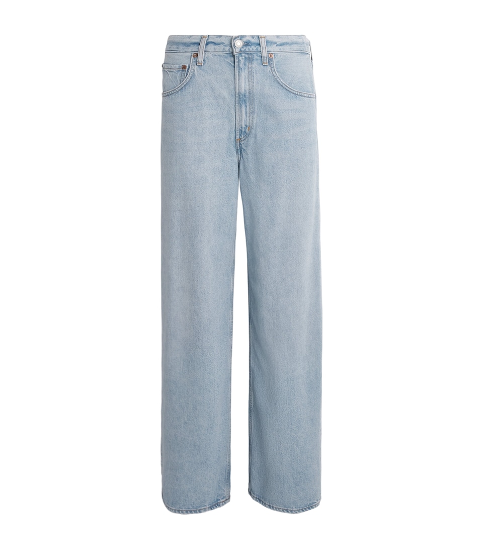 AGOLDE Womens Lyndon Utility Jeans Memory