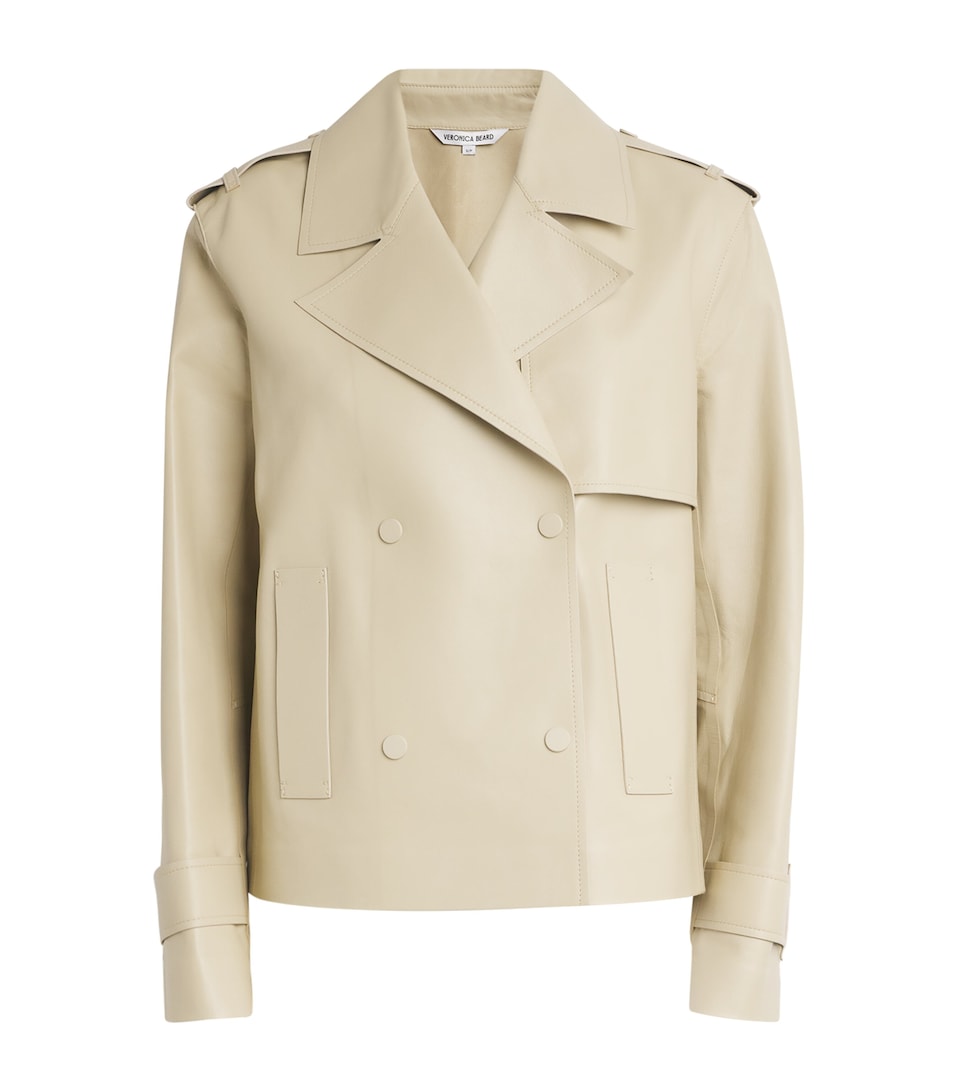 Lambskin Heathcliff Trench Jacket