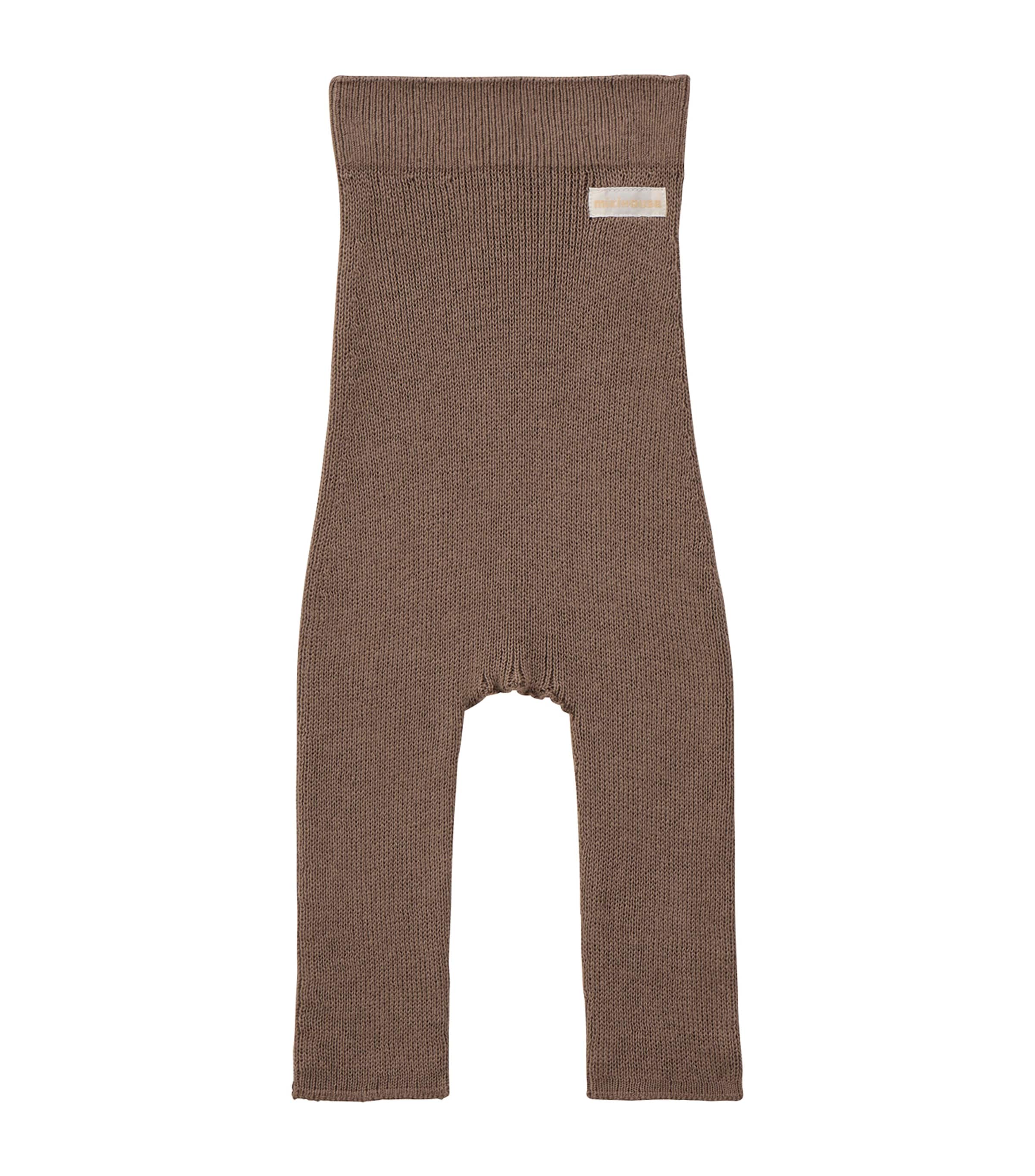 Miki House Cotton Knit Leggings (6 Months)