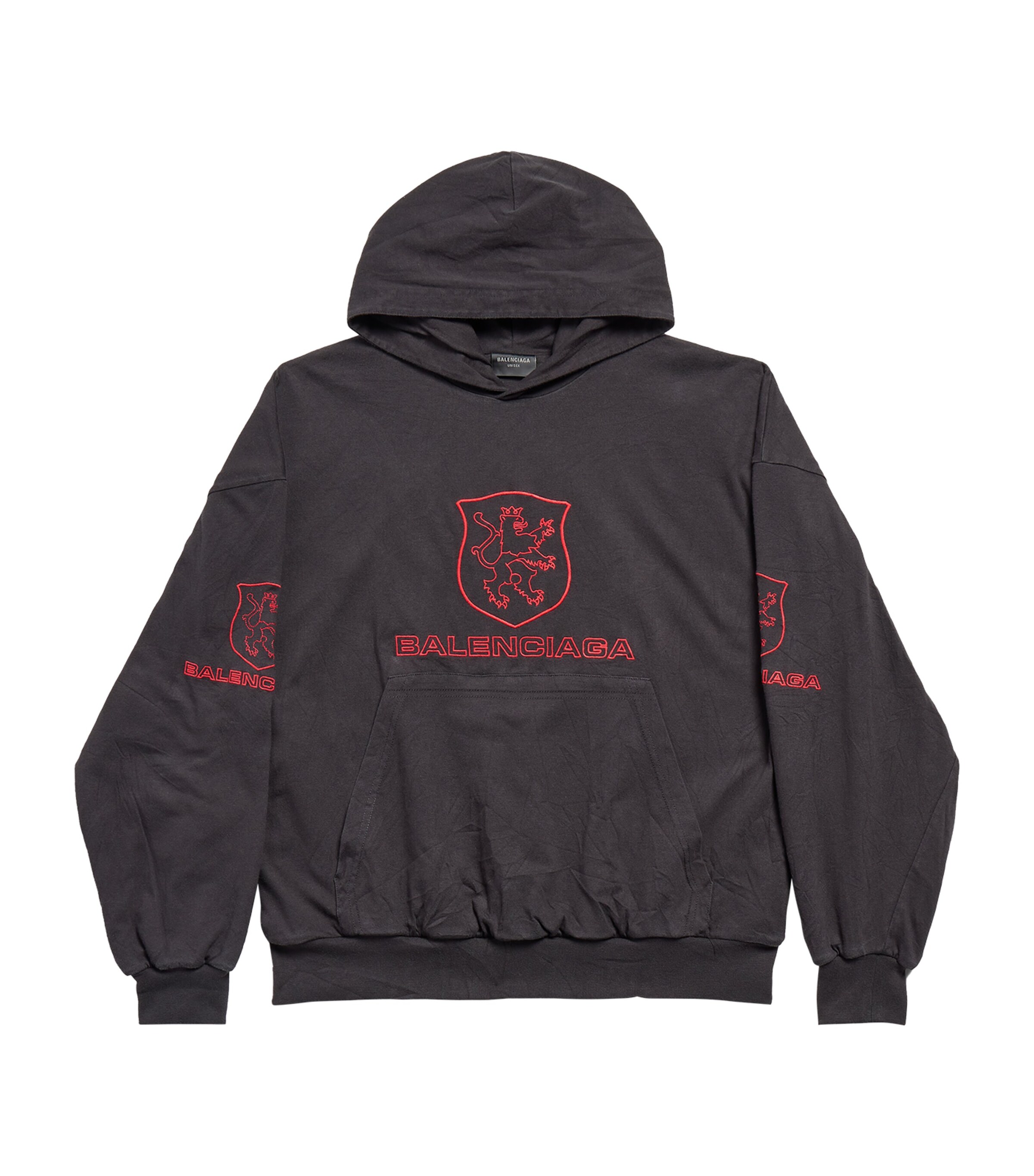 送料込+BALENCIAGA+Human Being Shifted ジップアップ Hoodie BALENCIAGA】Human Being Shifted ジップアップ Hoodie